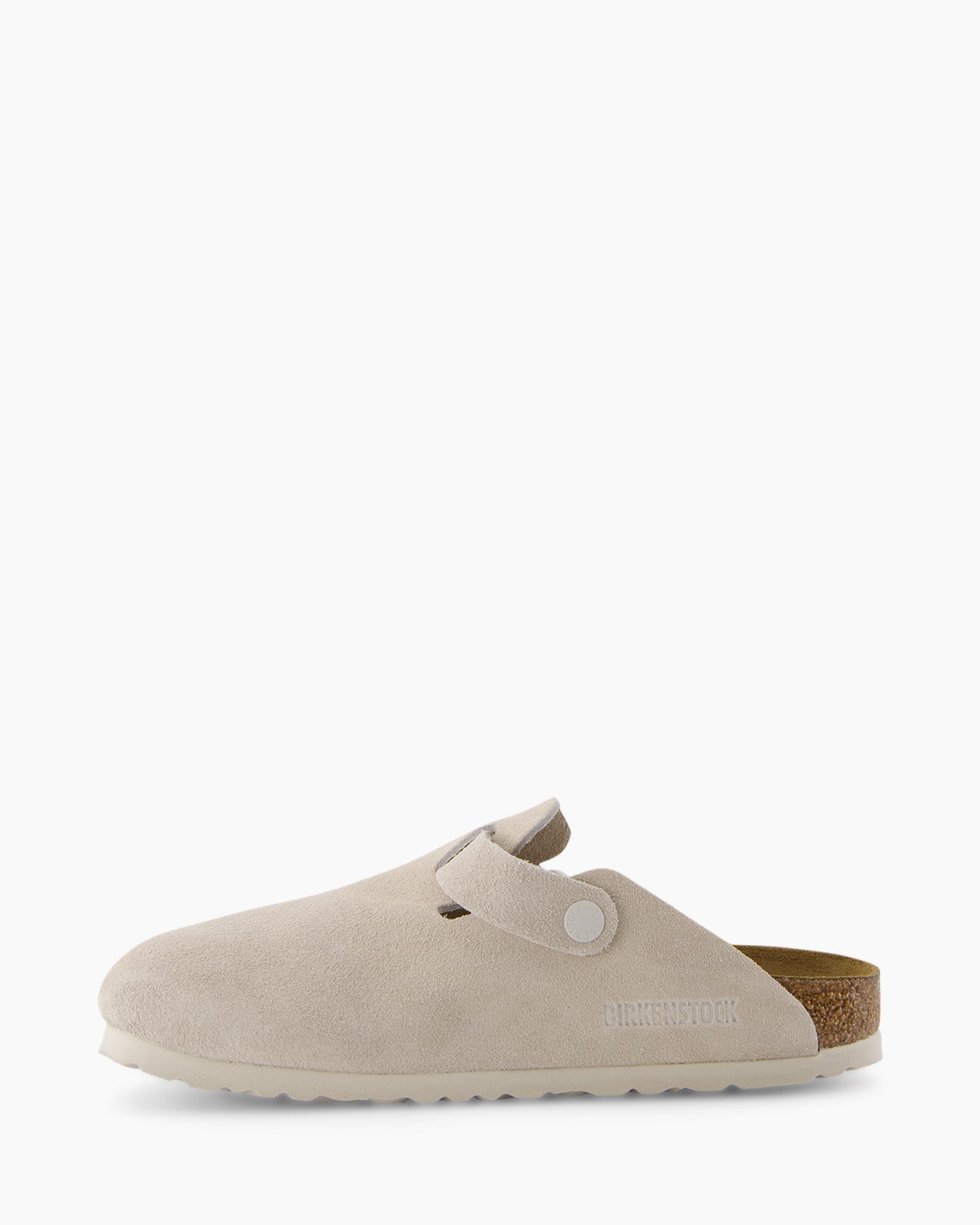 Sandaal Boston Suede Leater Off White