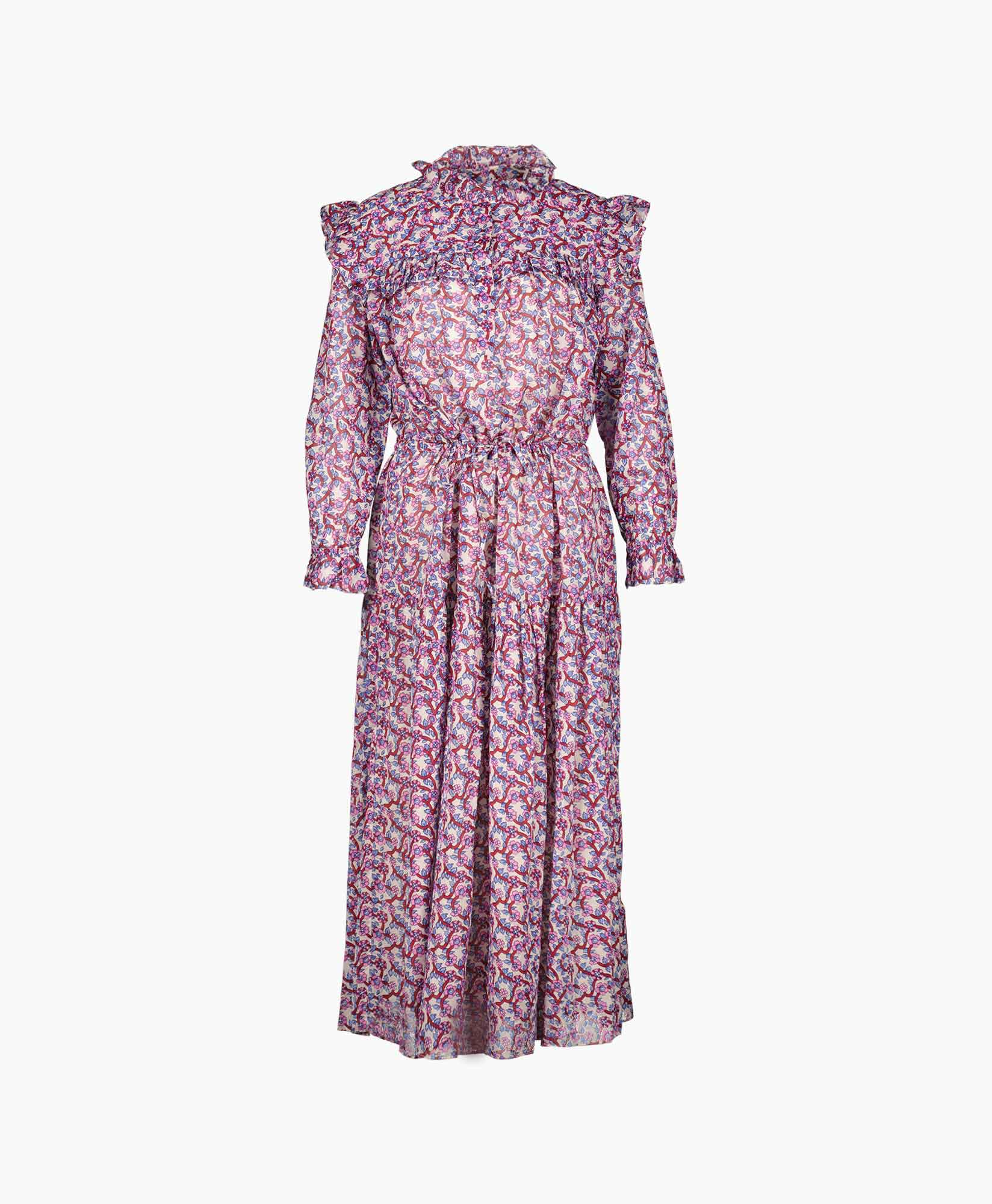 Marant Étoile Maxi Jurk Eina Ecru