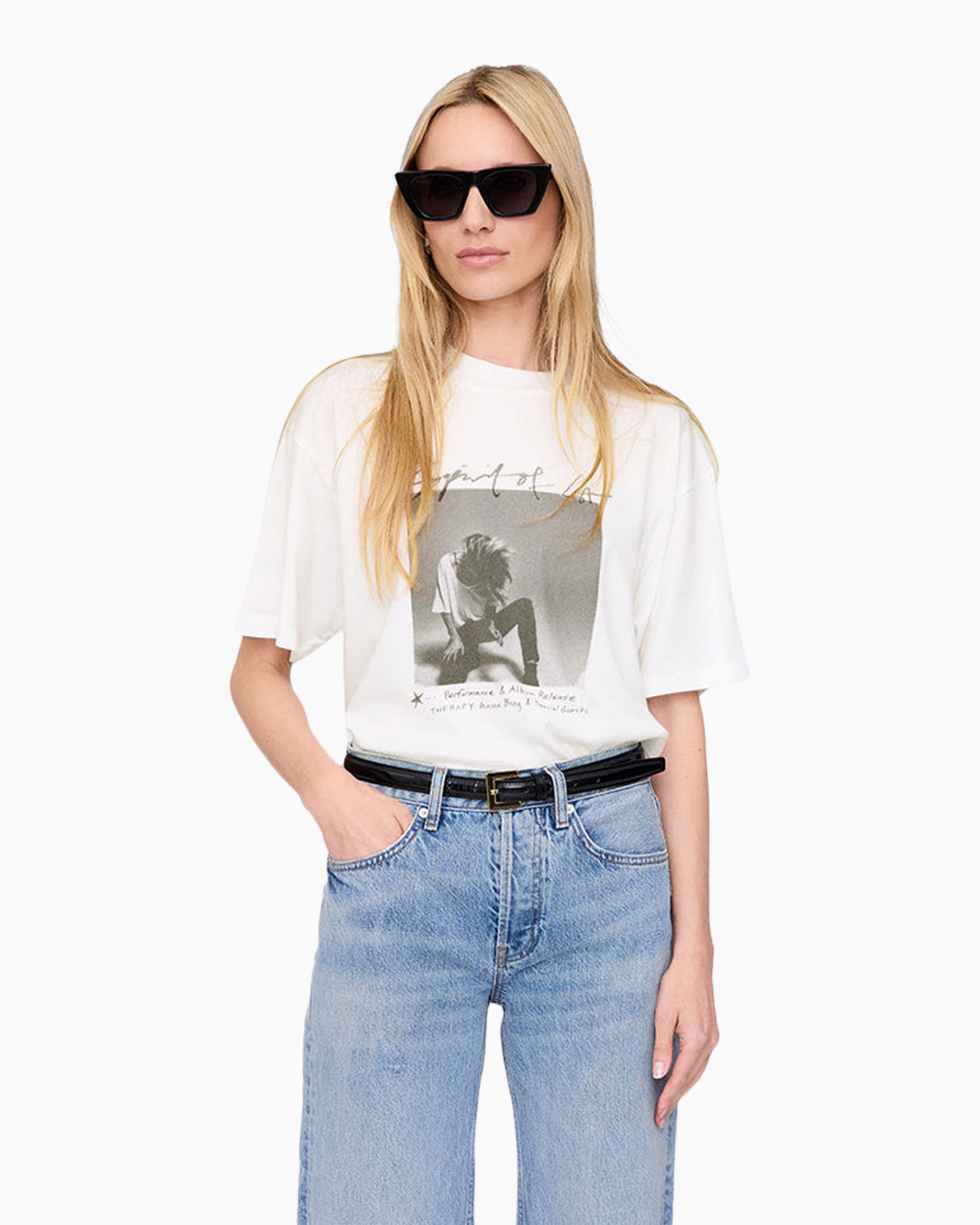 T-shirt Korte Mouw Ashton Off White