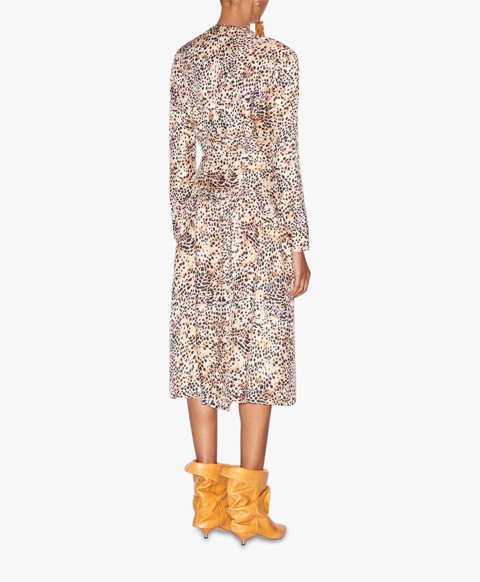 Midi Jurk Magaly-ga Beige
