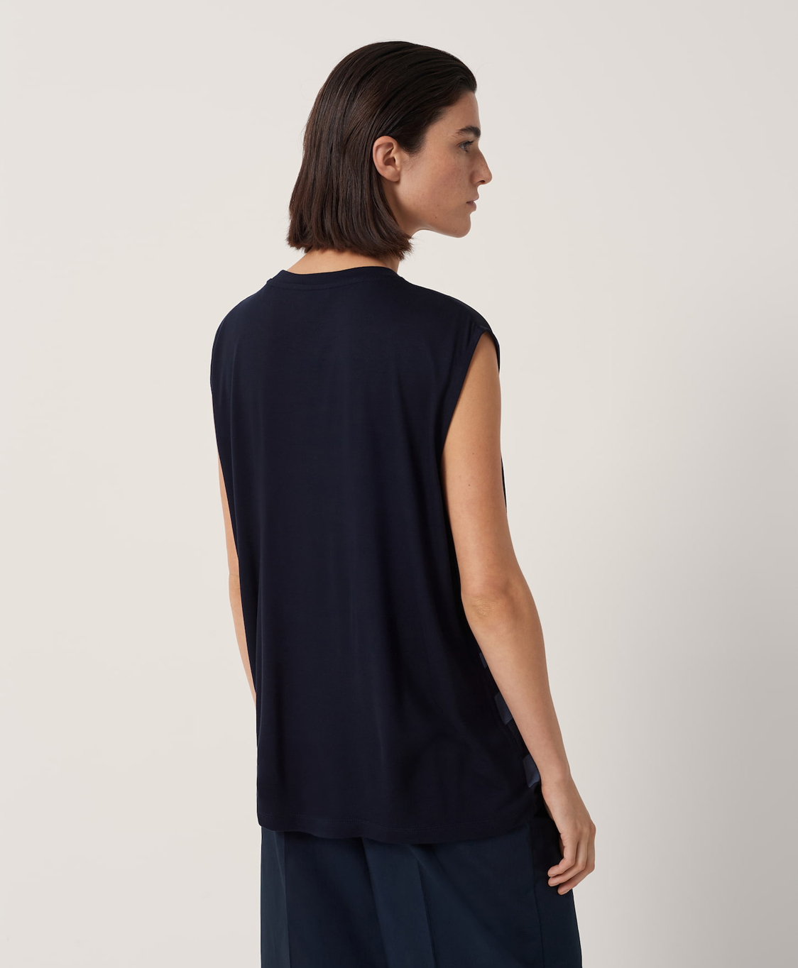 Someday Top Krippa Print Blauw