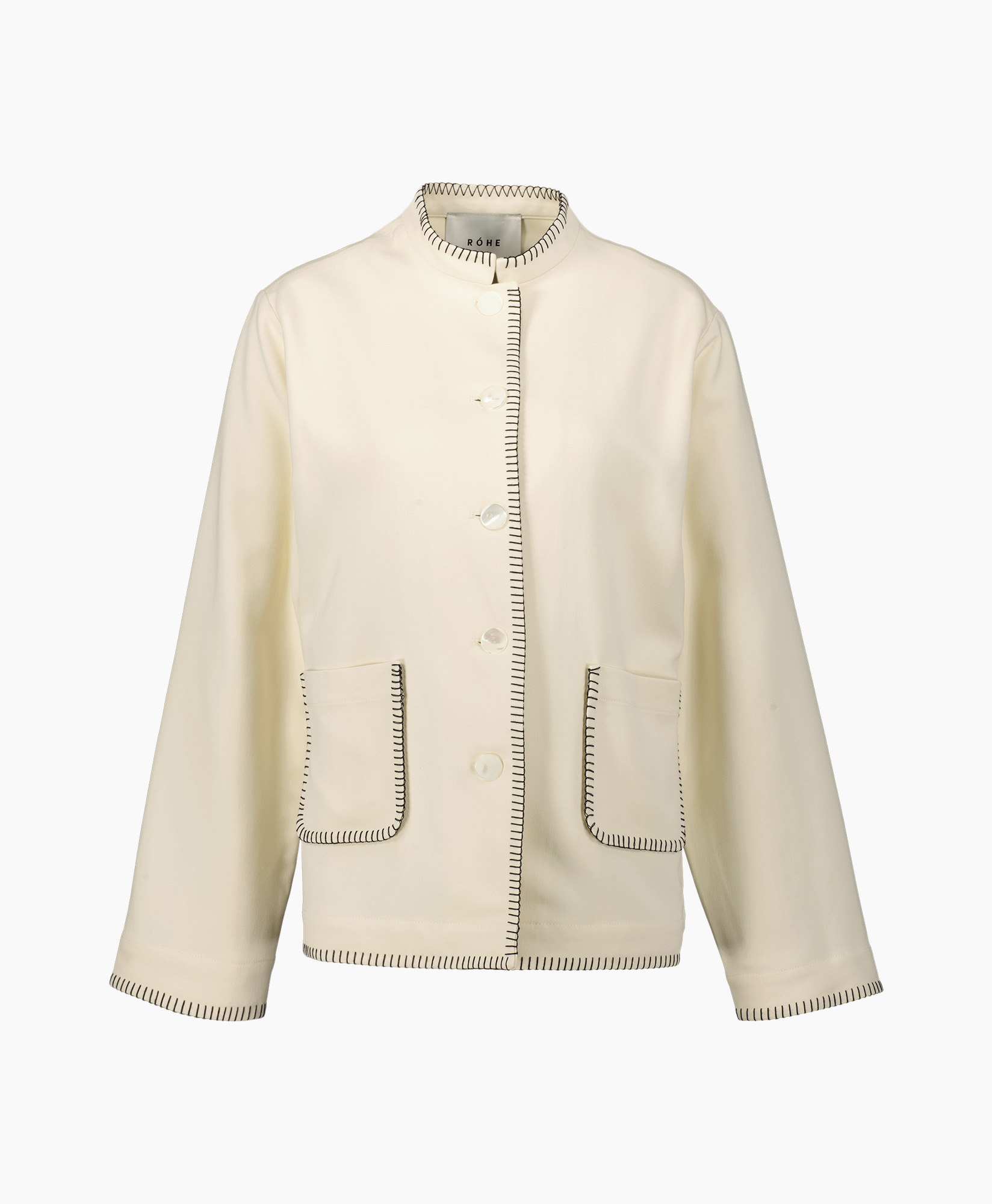 Róhe Vest 406-10-009 Off White