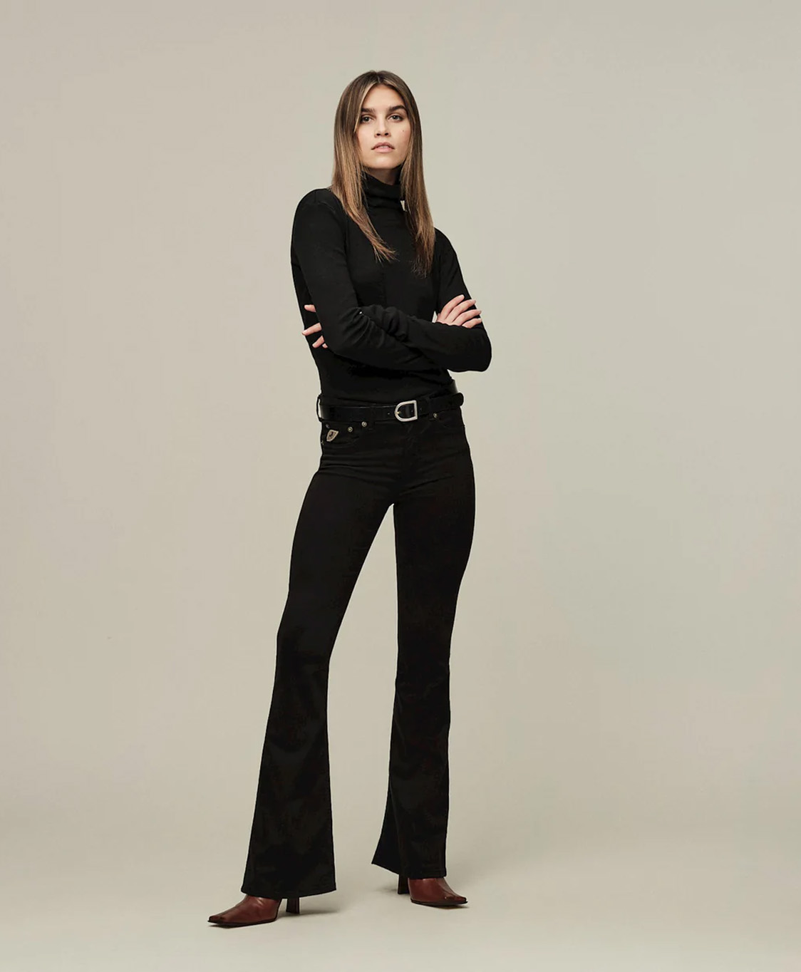 Lois Broek Raval-16 L32 Zwart