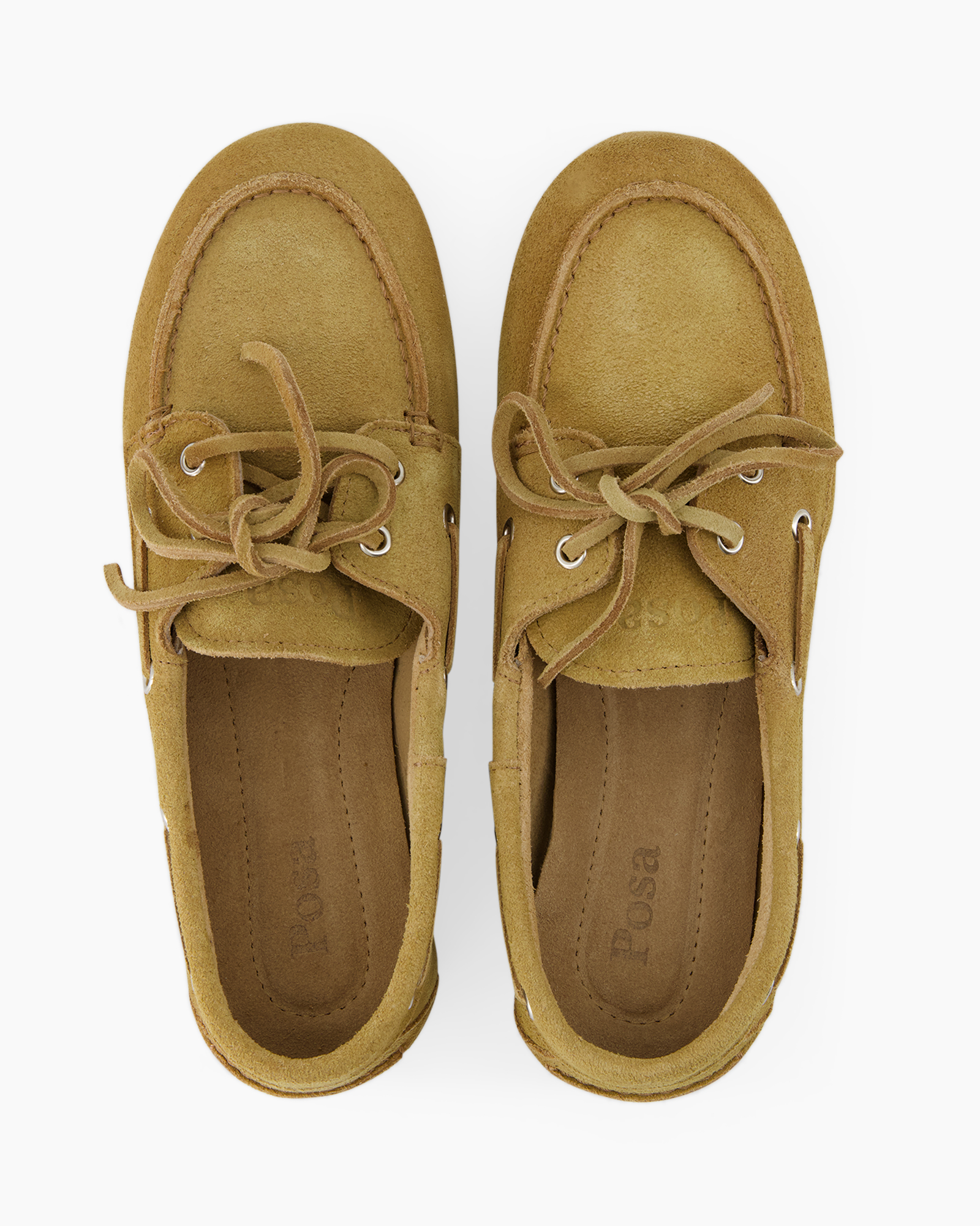 moccasins, leer, bruin, leer?