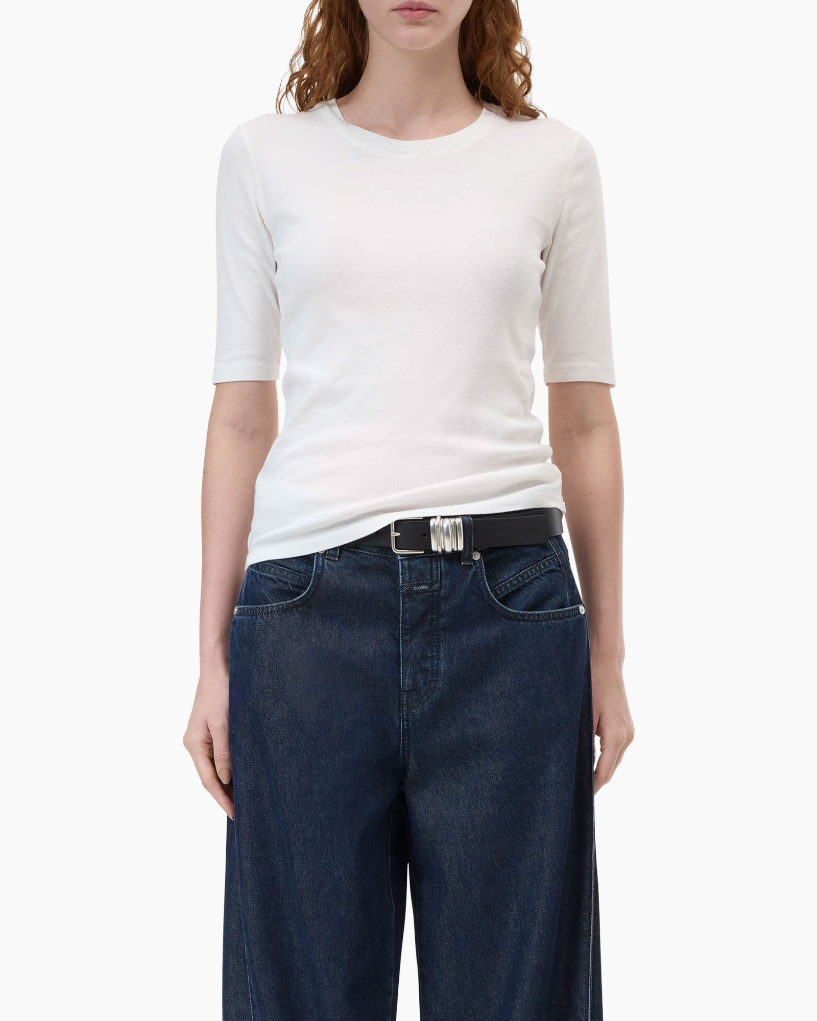 Broeken, T-shirt, Jeans, Lange mouwen, Hemdje