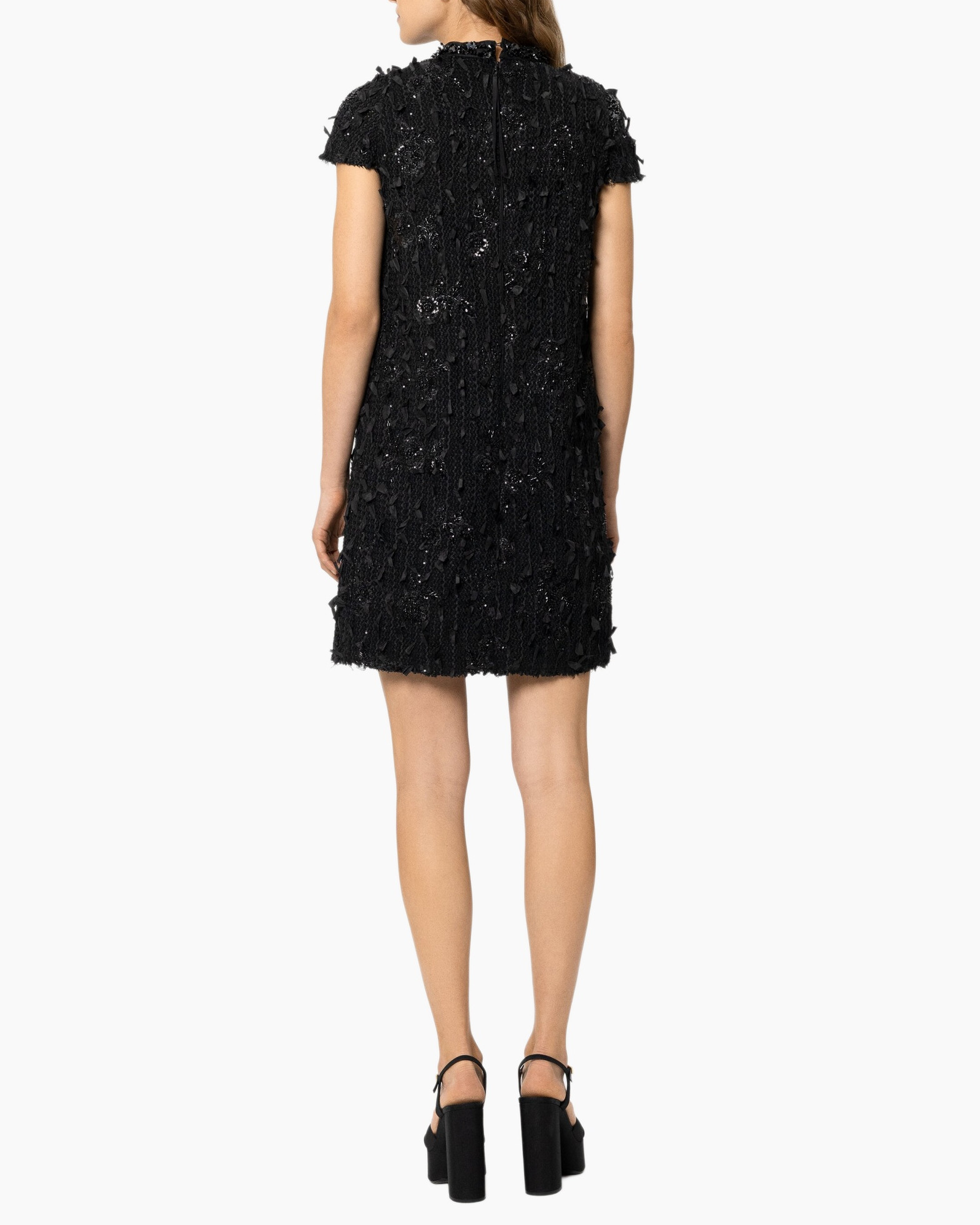 Jurk 738627/3801-0 Zwart dessin