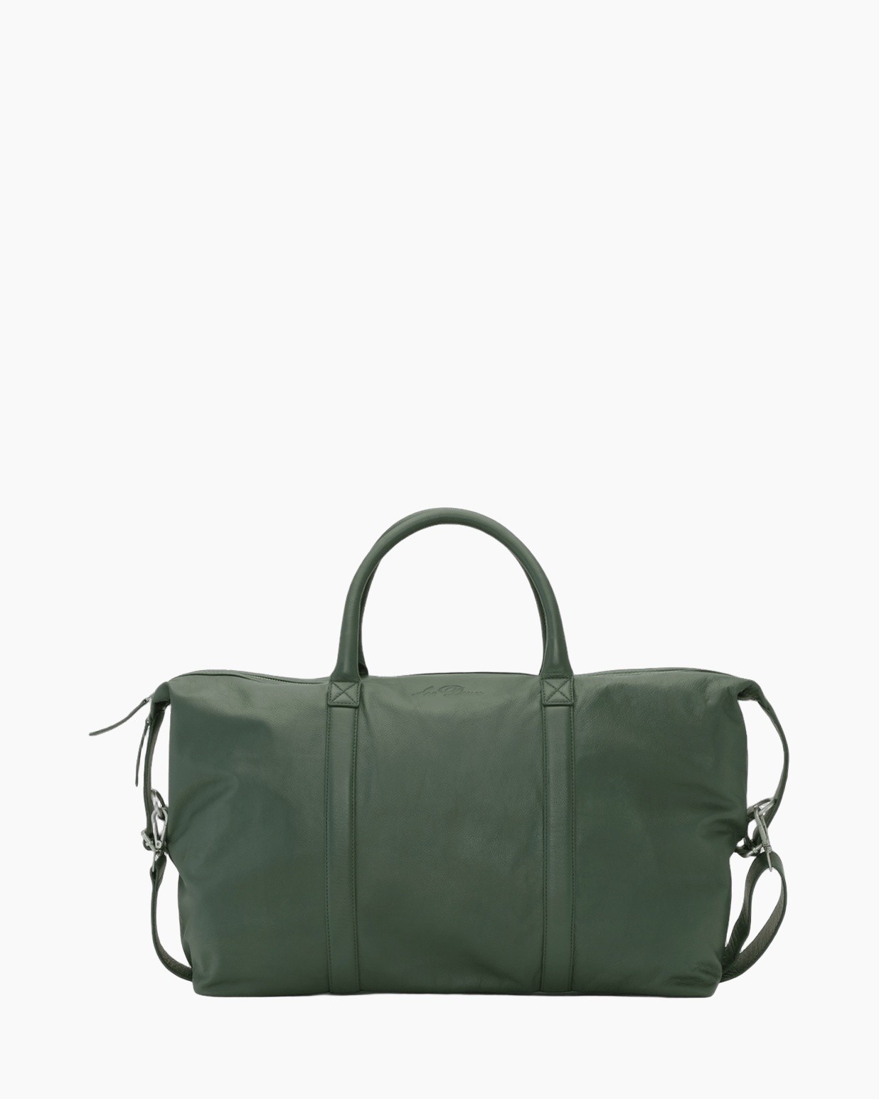 duffeltas, groene tas, canvas tas, carryall, twee hengsels