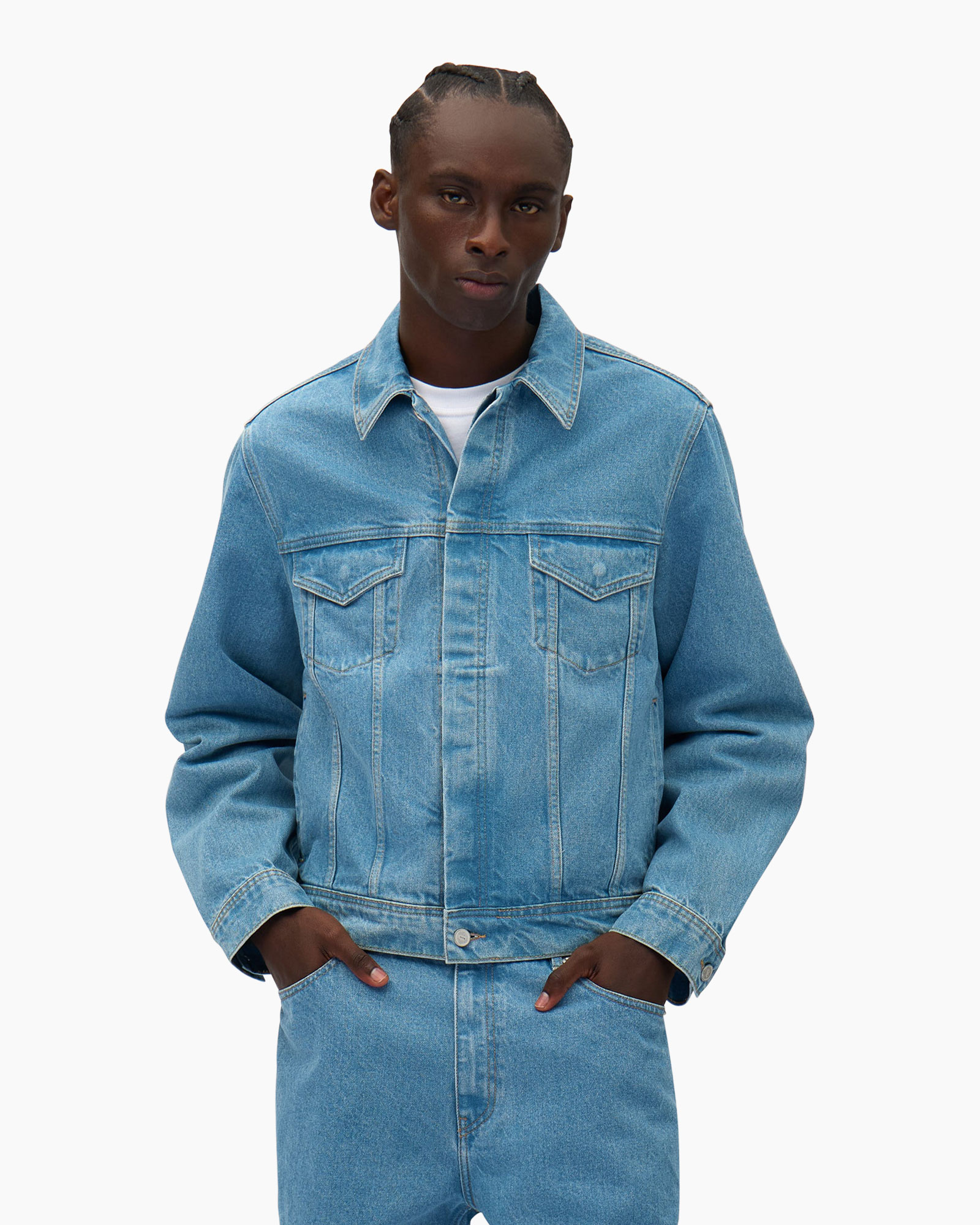 Spijkerjas Logo Bird Jacket Jeans