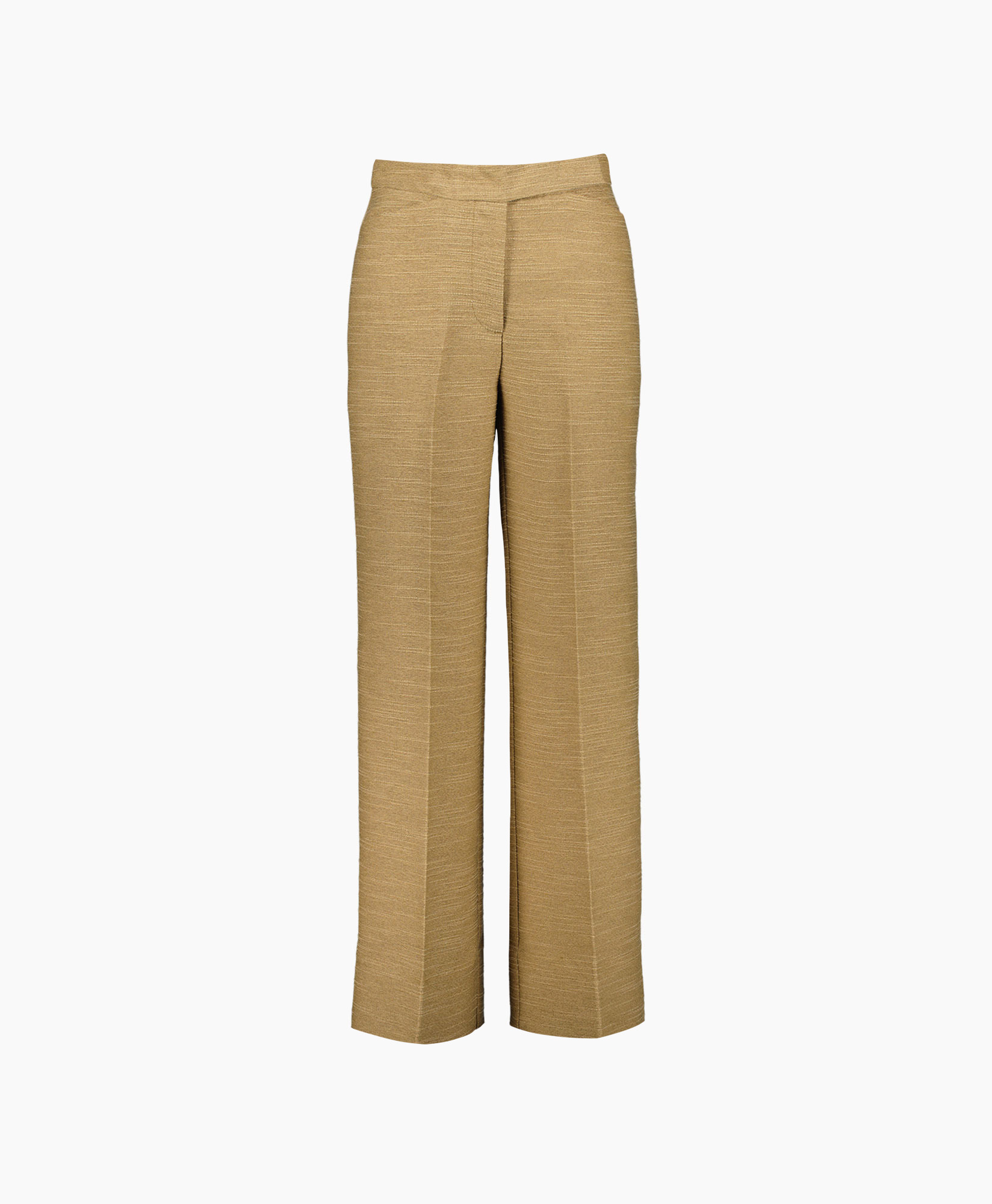 Ganni Pantalon F7552 Beige