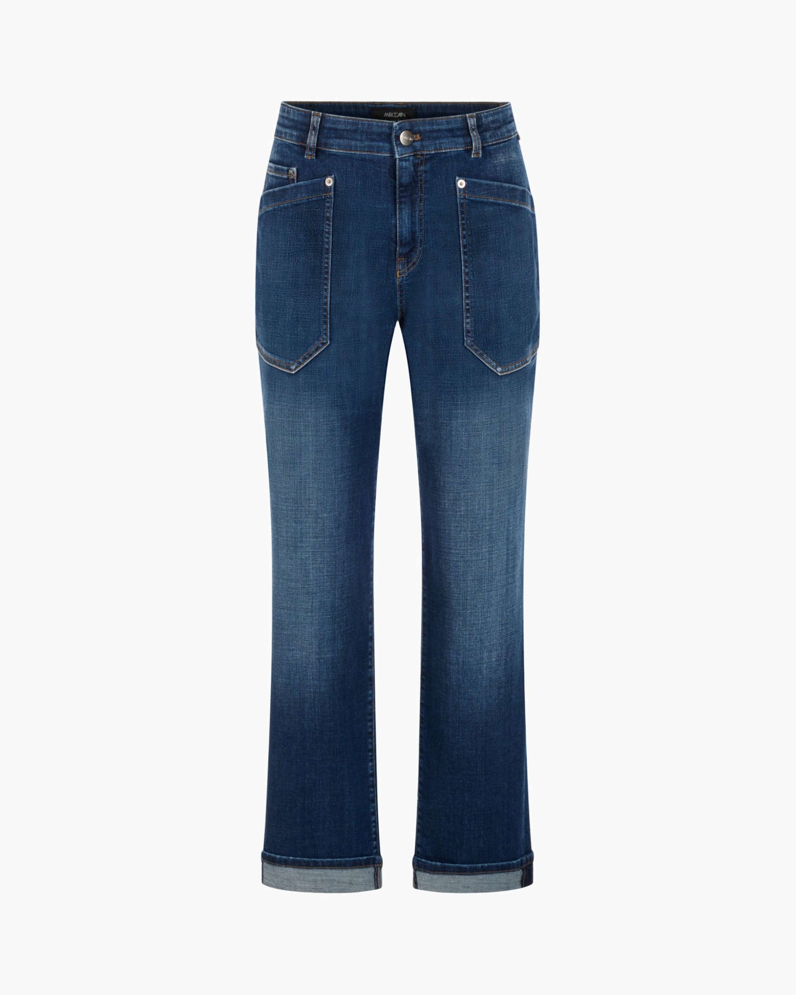 spijkerbroek, denim, wijdere pijp, zak, blauw