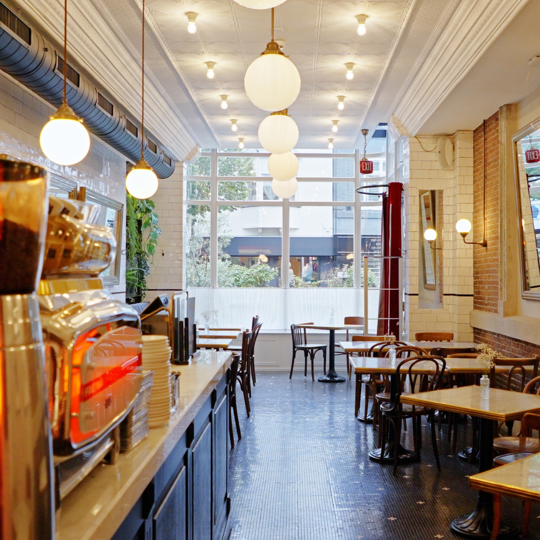 binnenkant van bistro