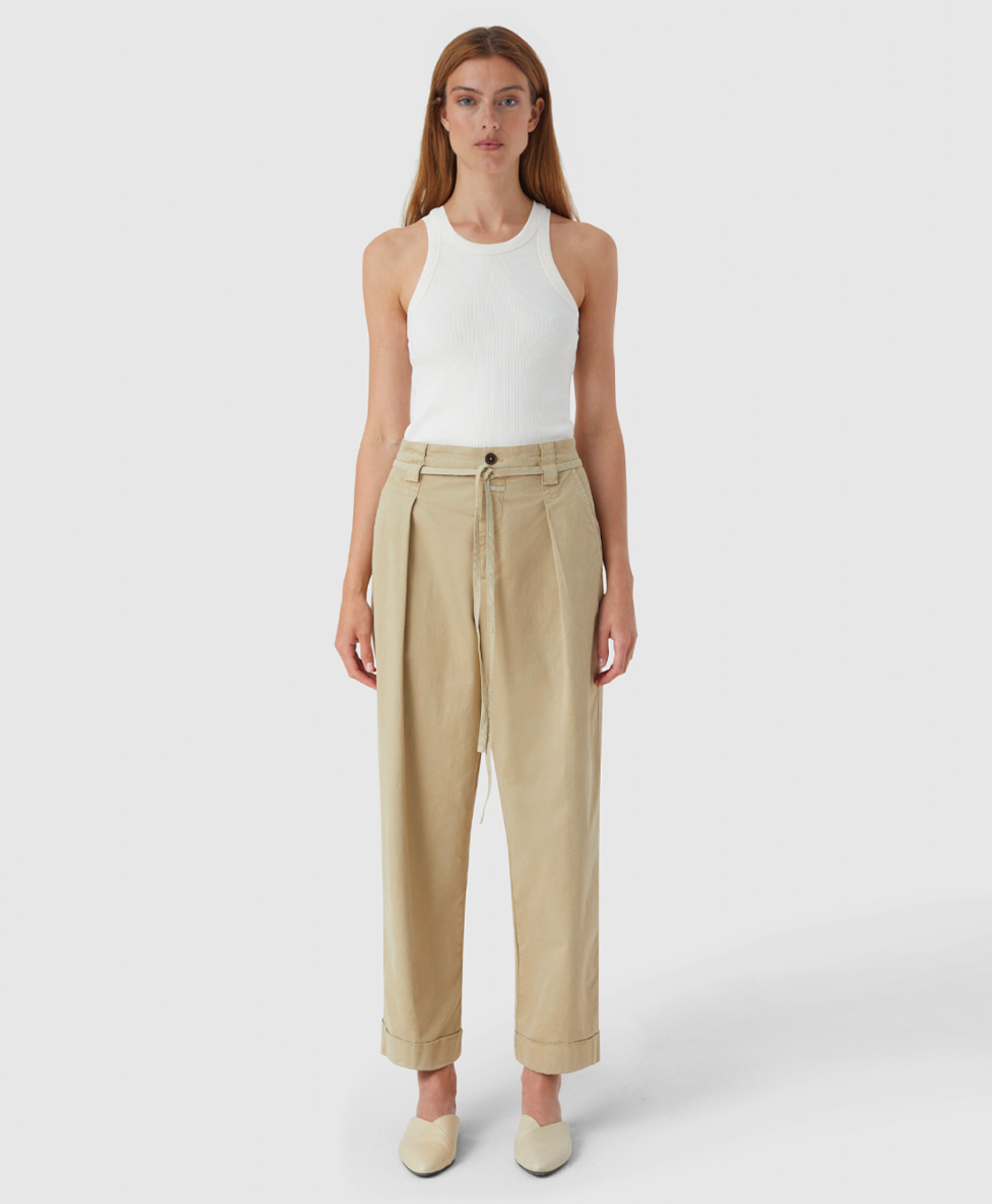 Closed Broek Reydon Beige