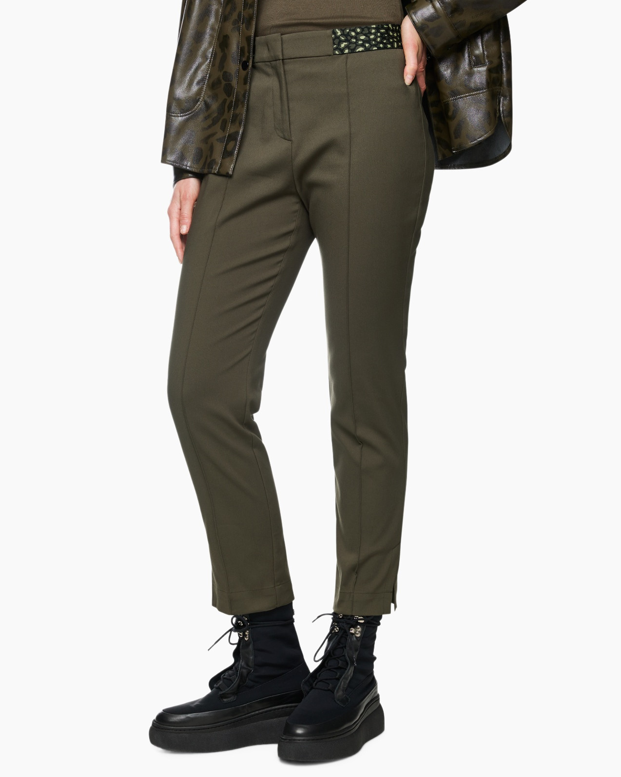 Broek Zs 81.12 W08 Donker Groen