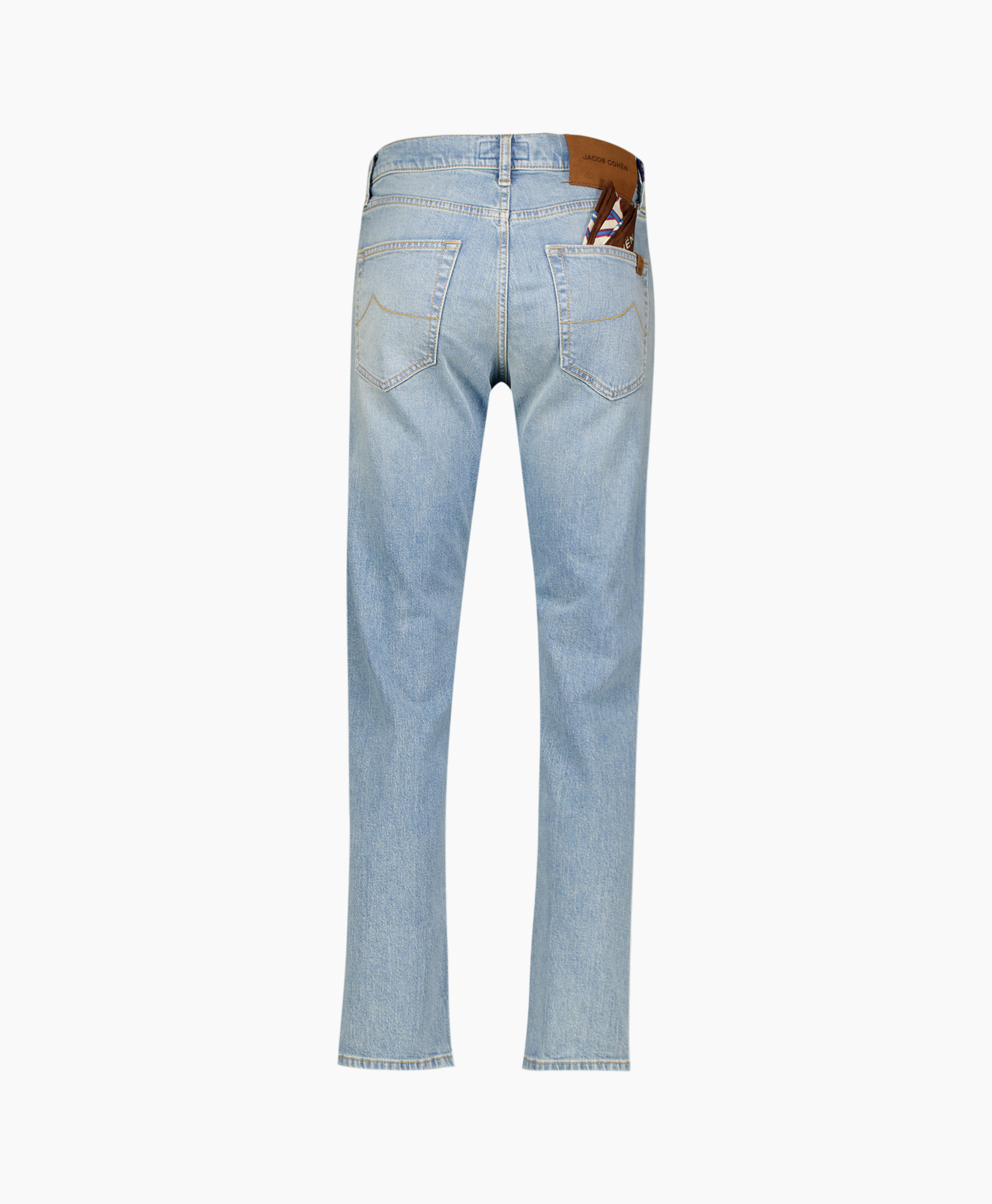 Jeans 5 Pkt Cropped Carrot Licht Blauw
