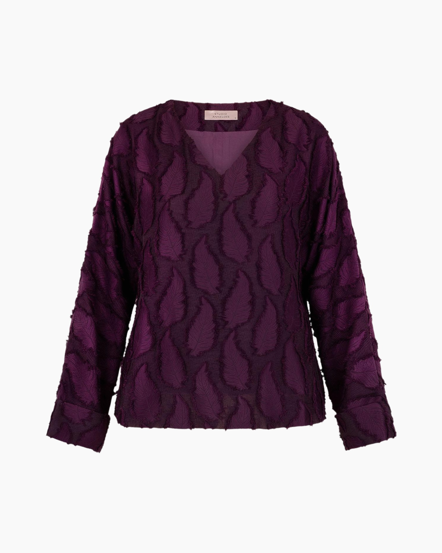 Top Madison Jacquard Paars