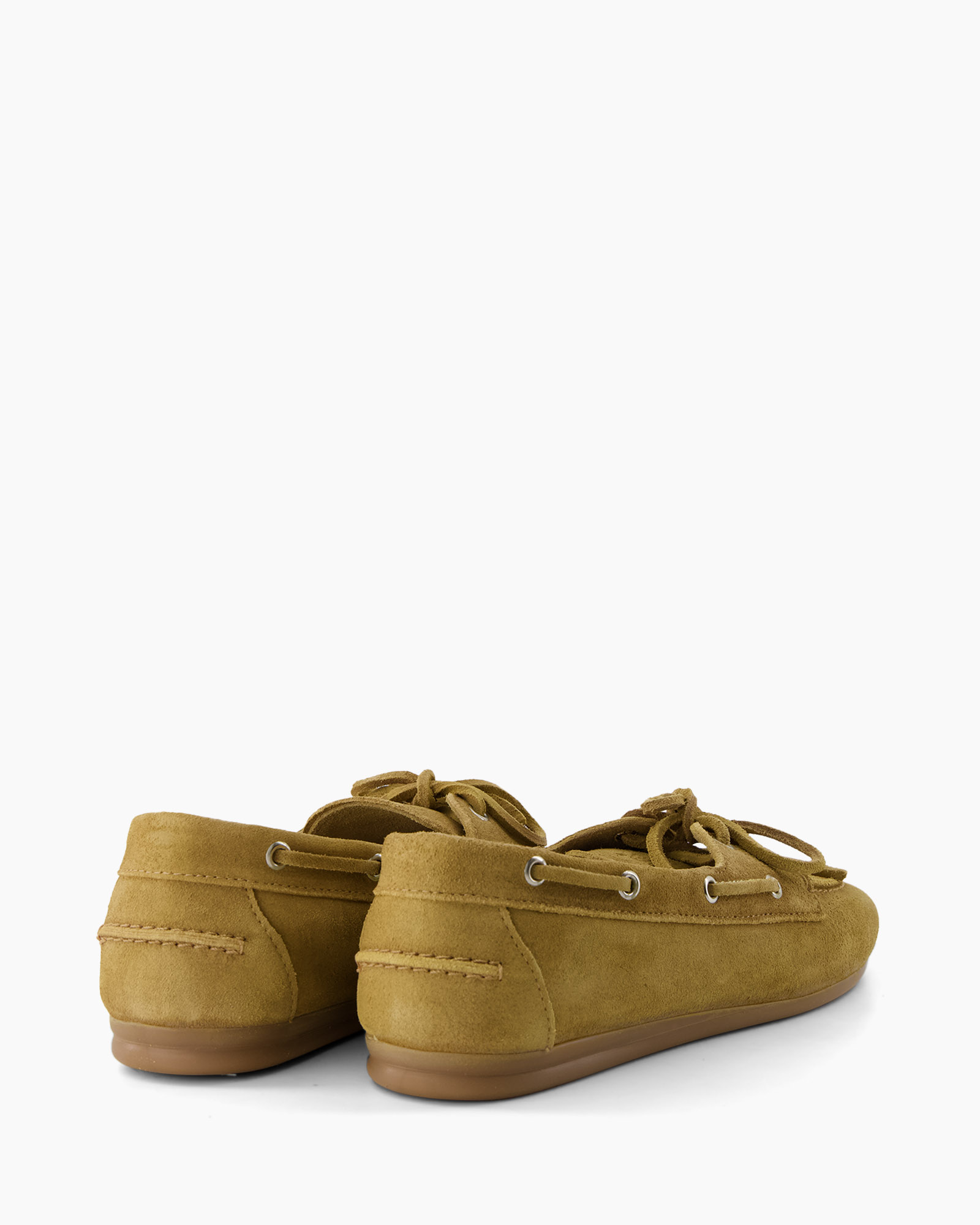 shoe, boat shoe, suede, tan, laced