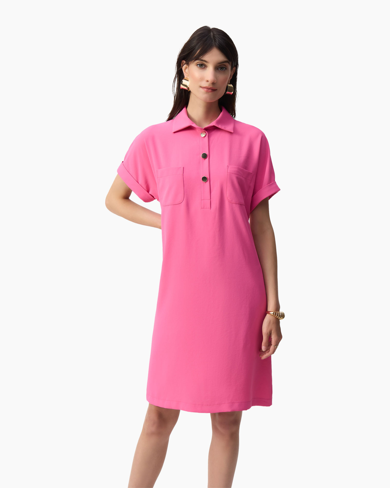 Mini Jurk Polo Roze