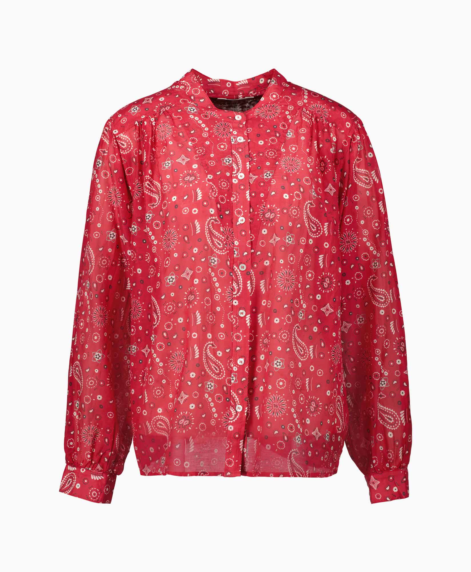Xirena Blouse Poe Rood
