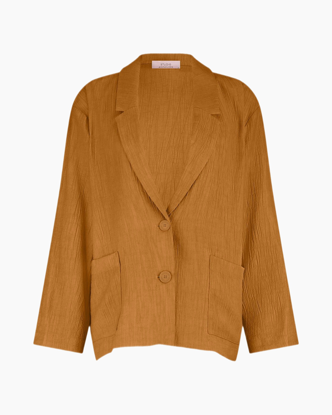 Blazer Petria Linen Look Blazer Goud
