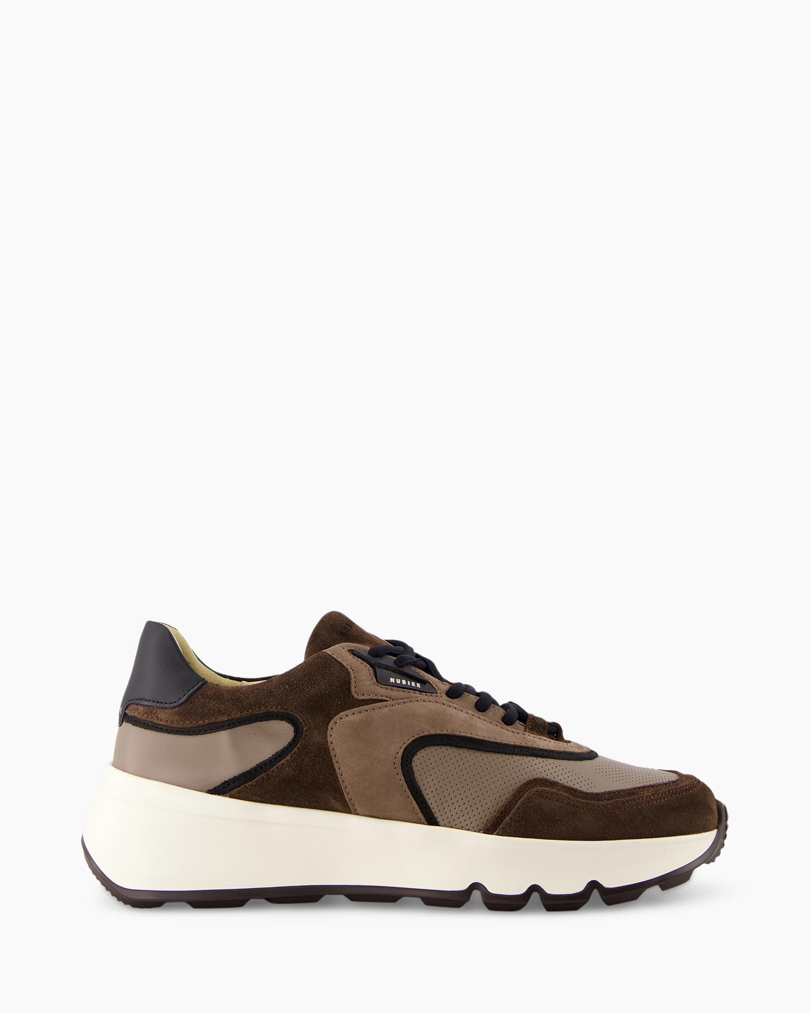 Sneaker Luca Noa Donker Bruin