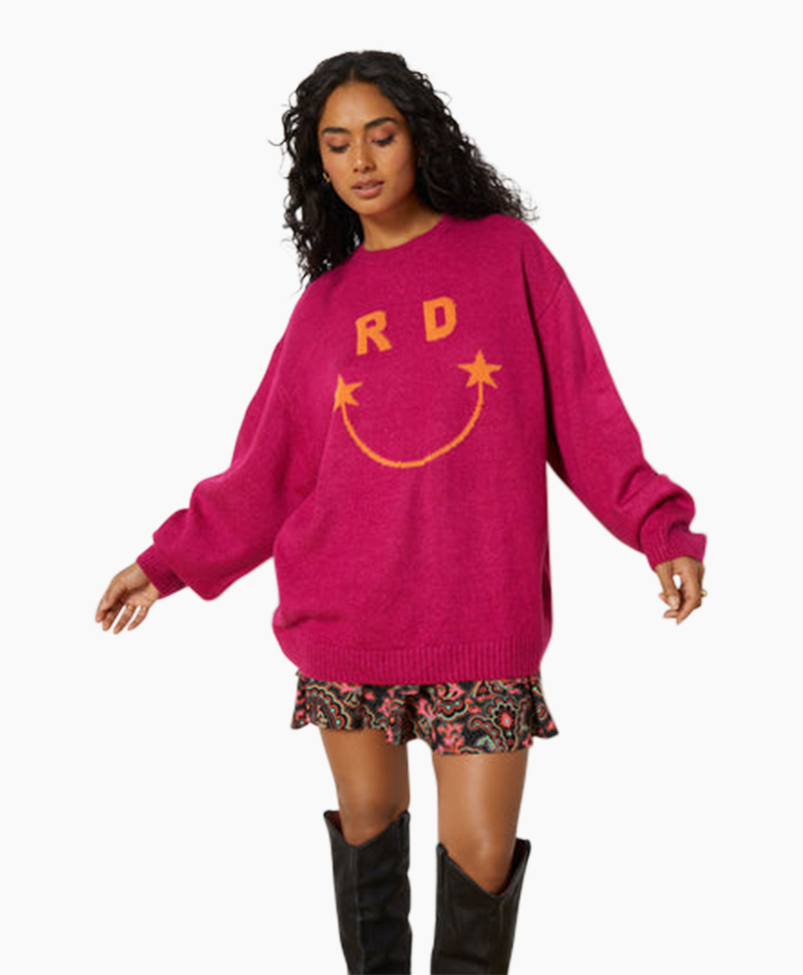 Refined Department Sweater Fayen Pink