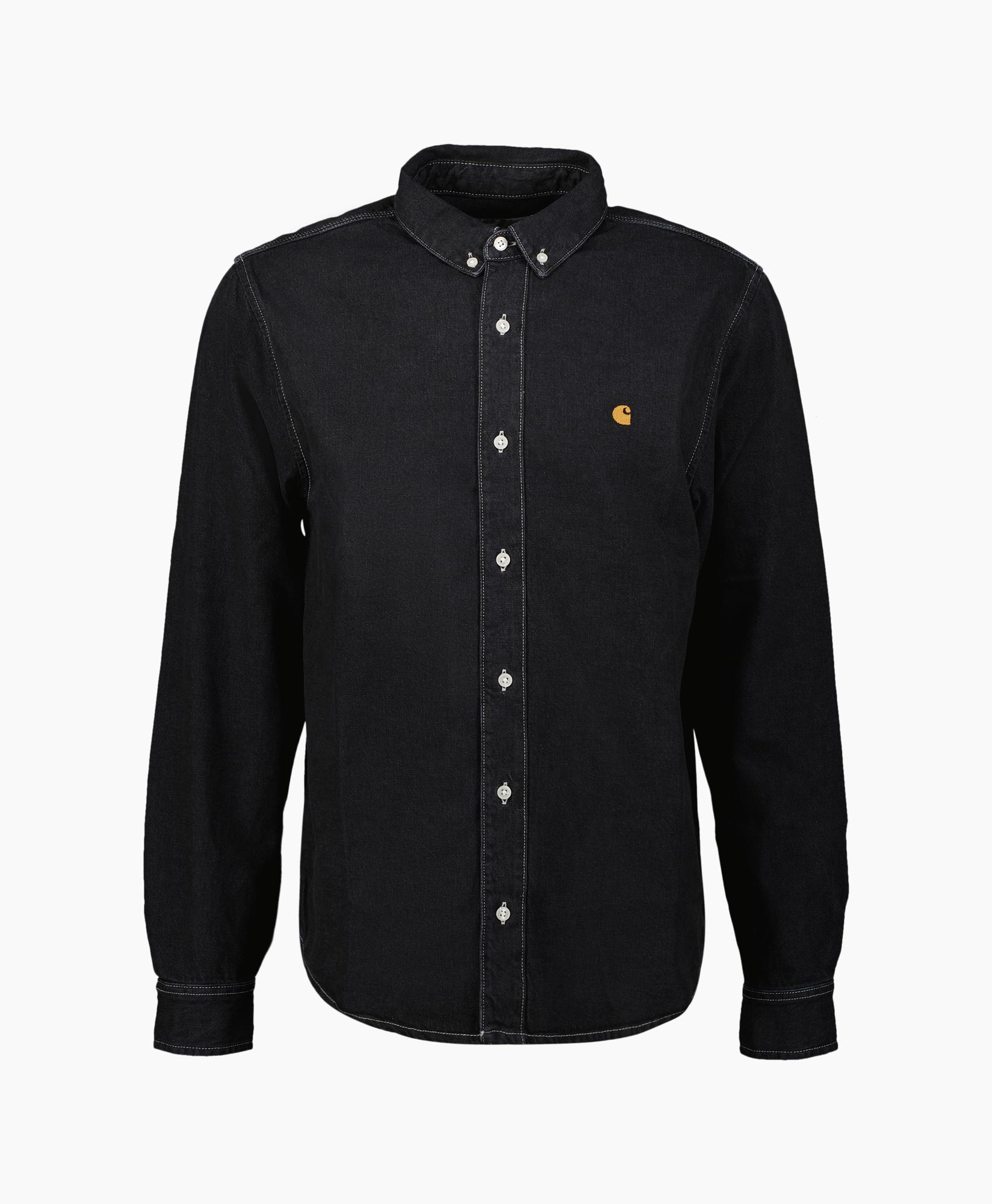 Carhartt Wip T-shirt Shirt L/s Weldon Zwart
