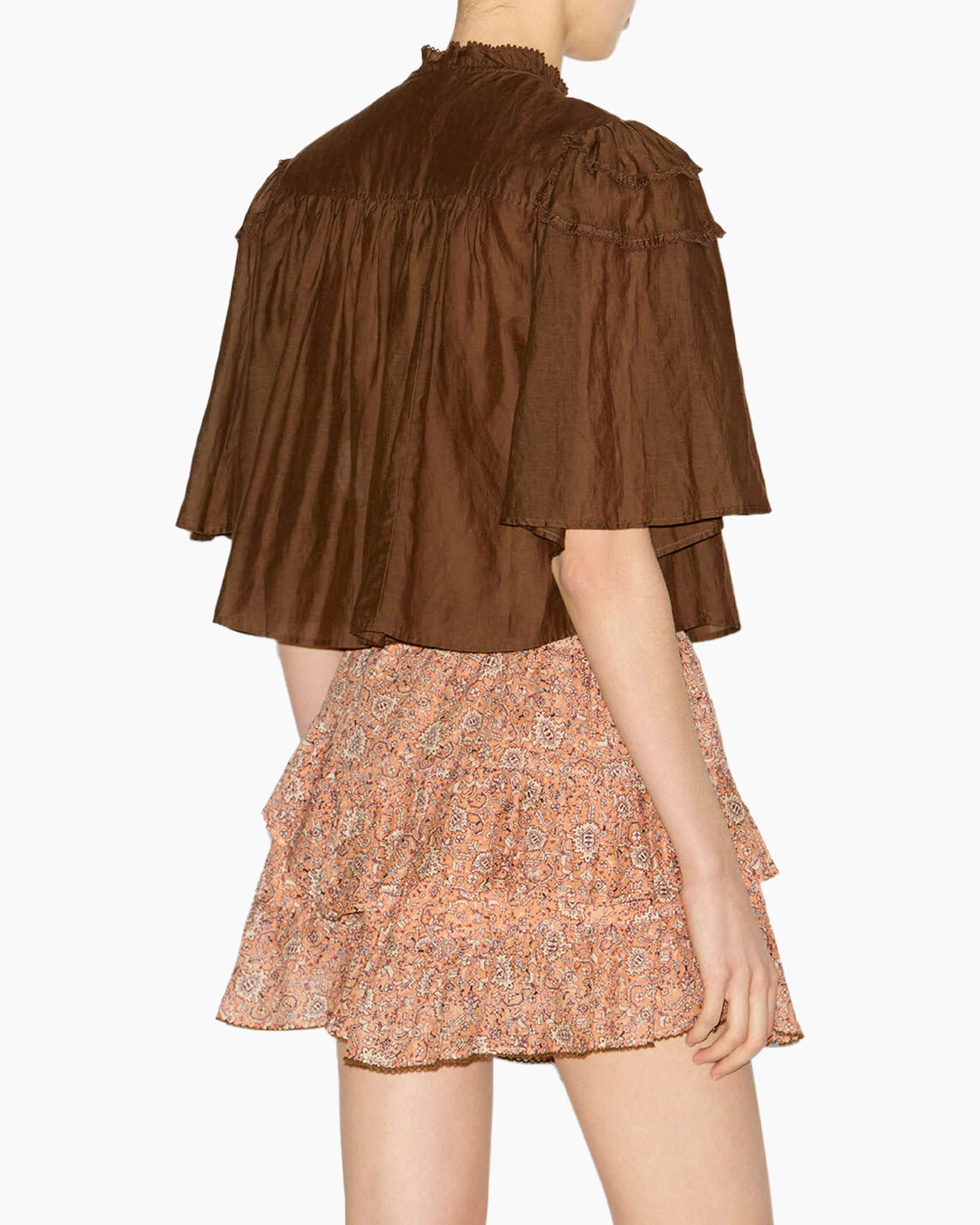 Blouse Carmen Khaki