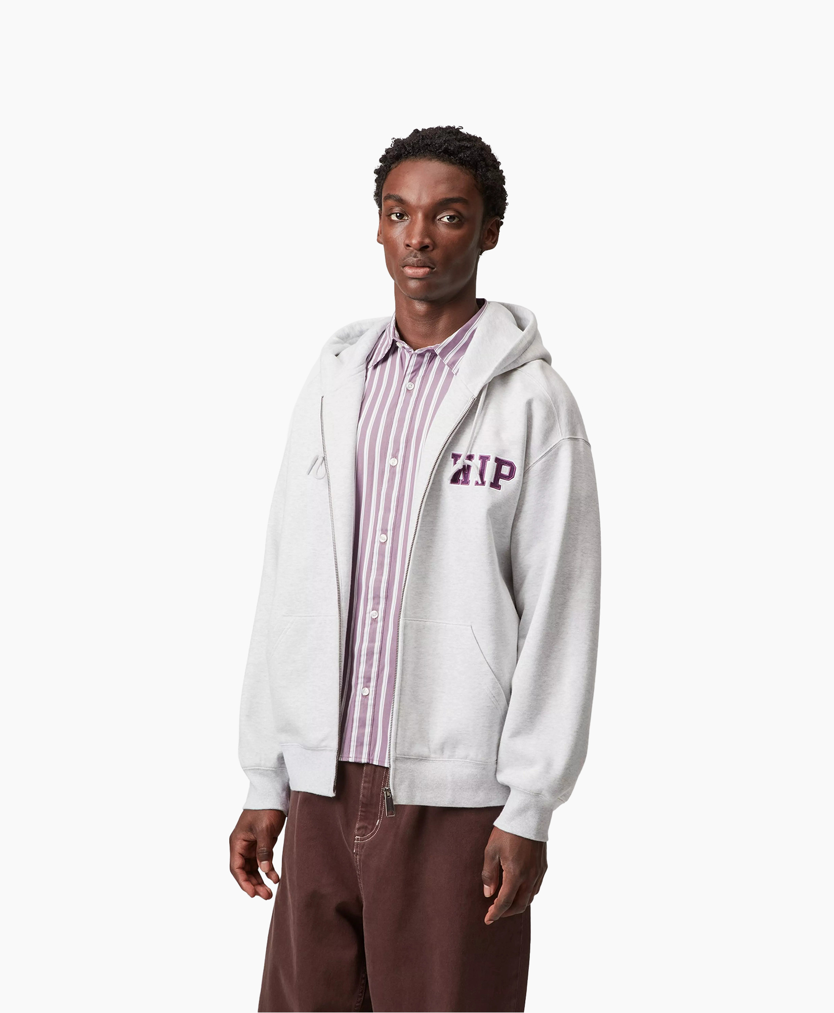 Jack Hooded Mini Wip Sweat Grijs