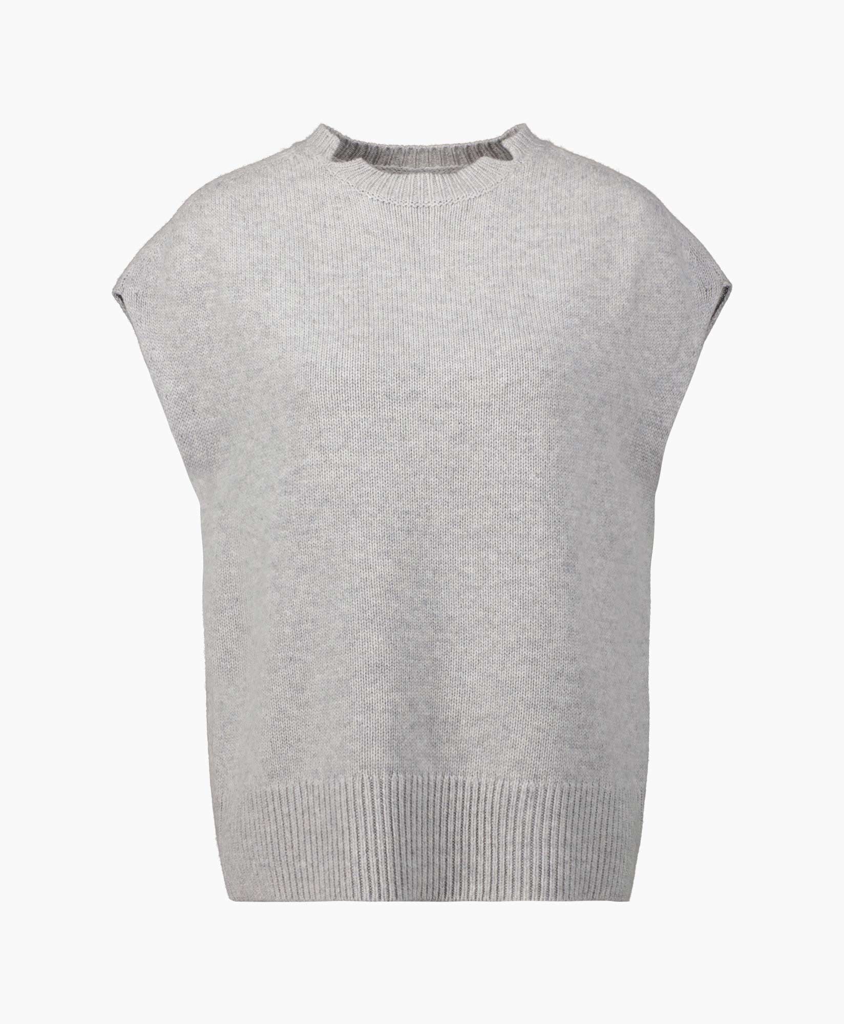 Loulou Studio Pullover Sagar Grijs