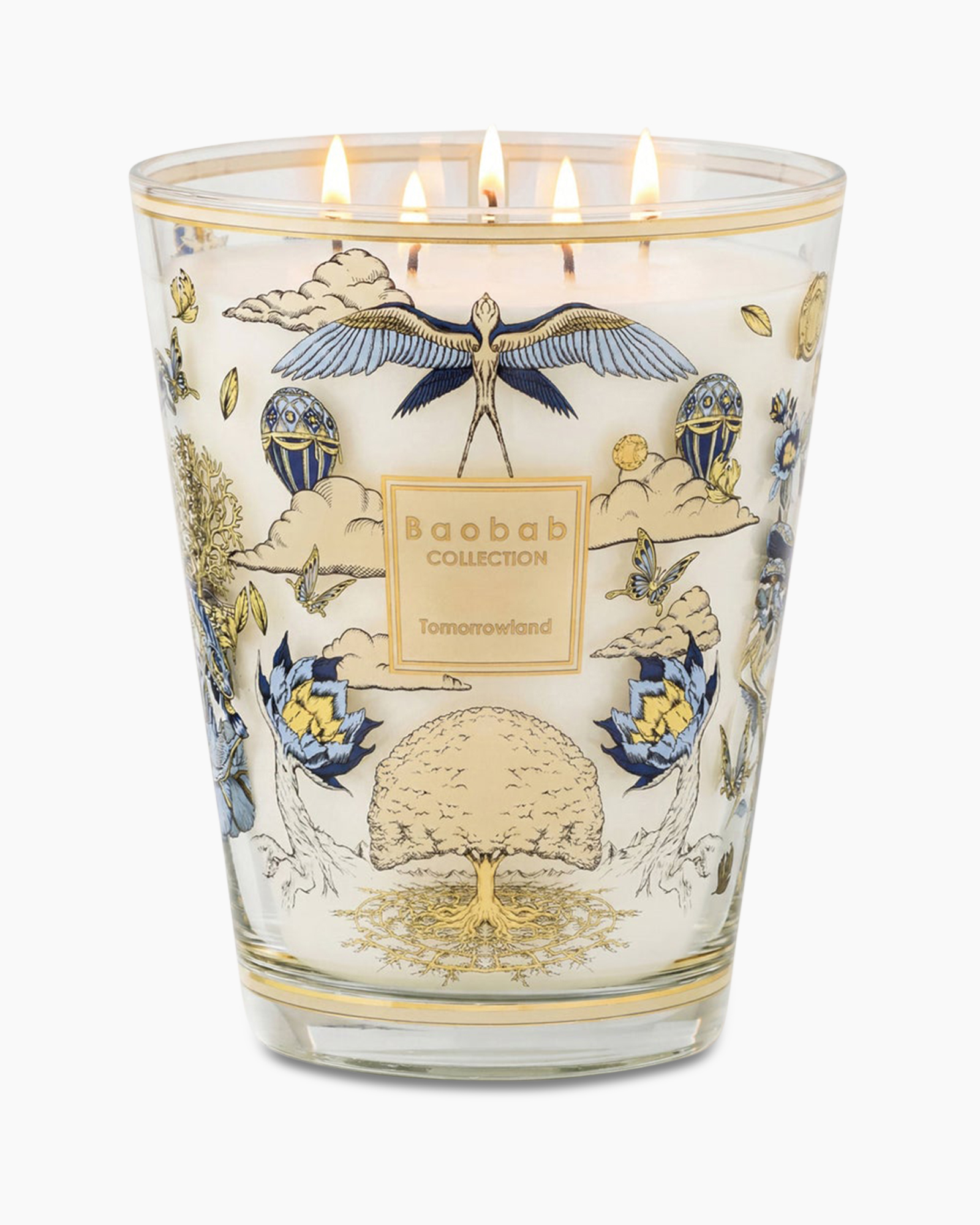 kandelaar, glas, decoratie, drukwerk, goud
