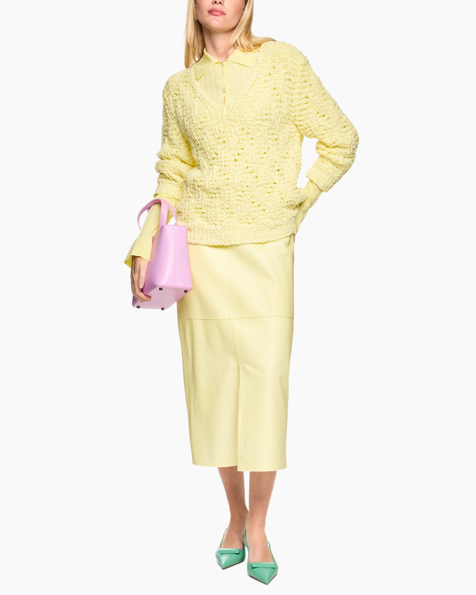 Long Sleeve, Dress, Blouse, Sweater, Handbag