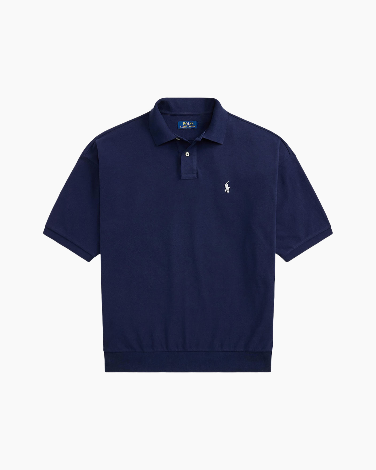 polo shirt,  polo,  marineblauw,  korte mouw,  geborduurd logo