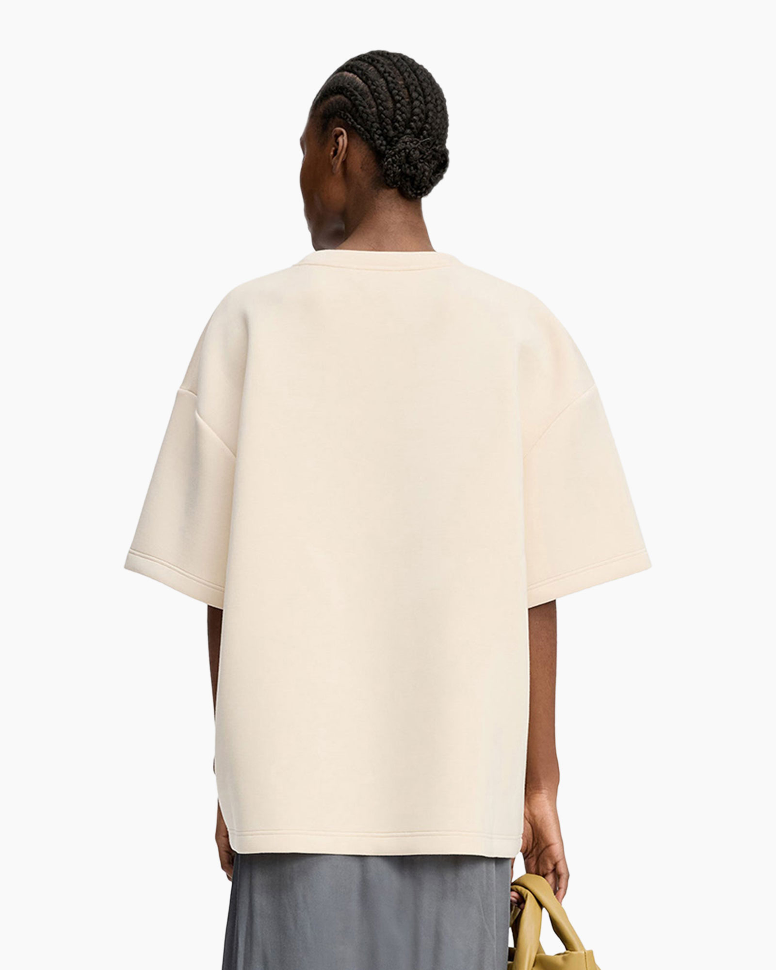 T-shirt Korte Mouw Raploi Bruin