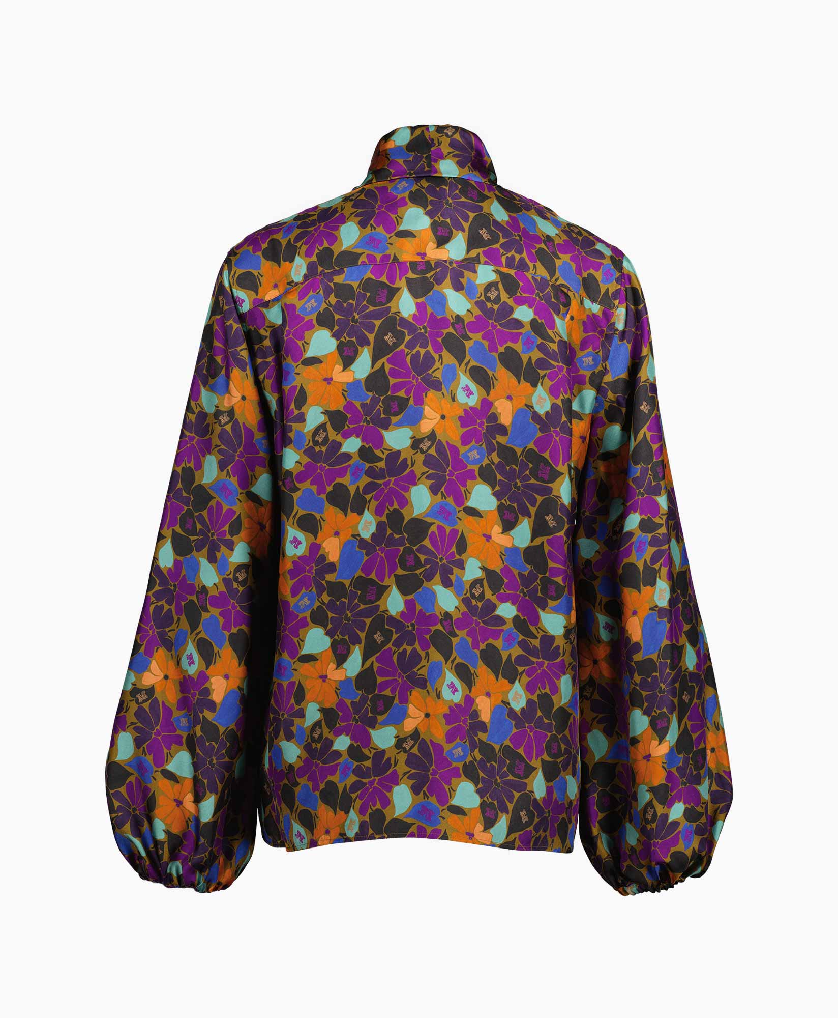Maxmara Blouse Pier Paars dessin