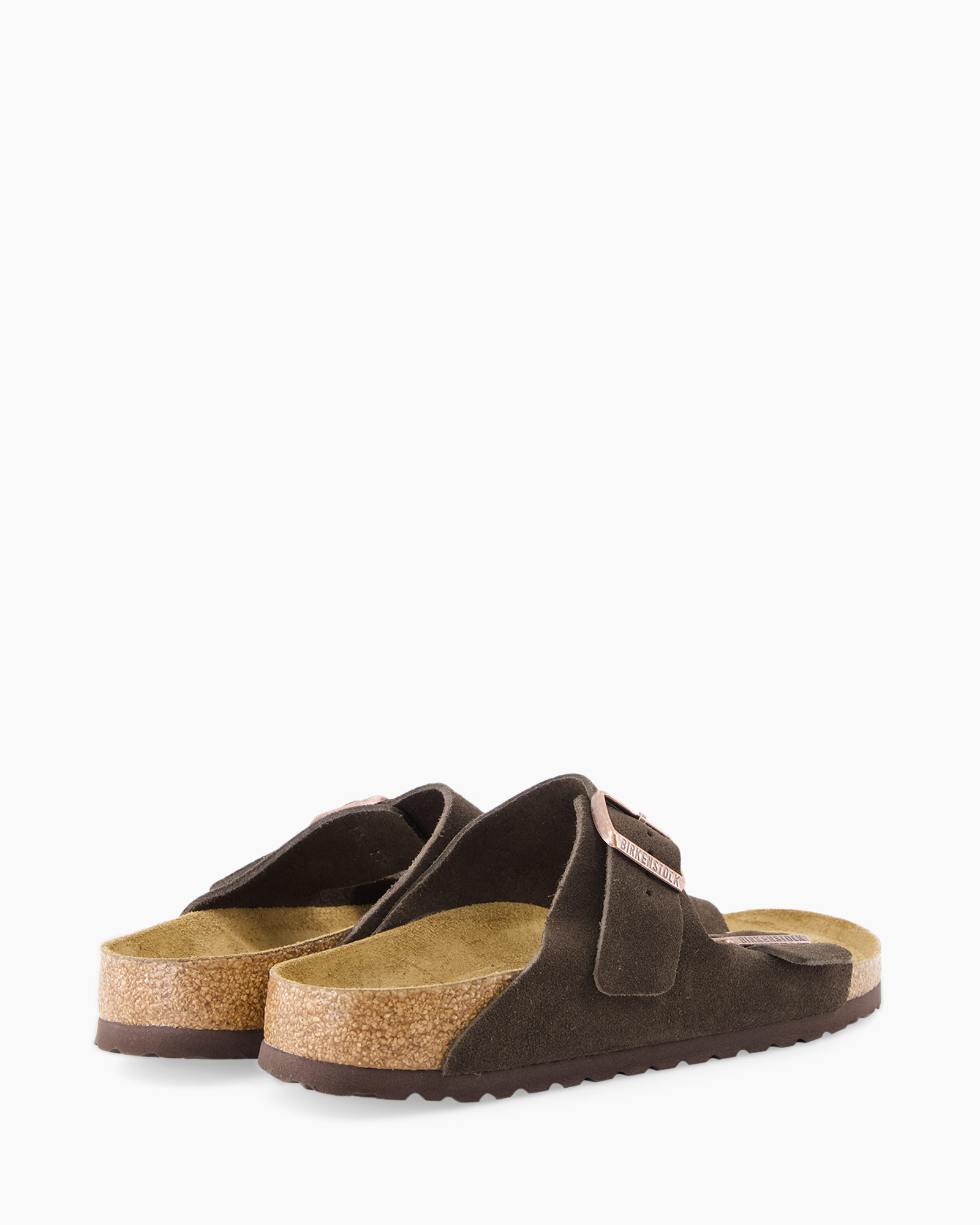 Sandaal Arizona Soft Footbed Donker Bruin