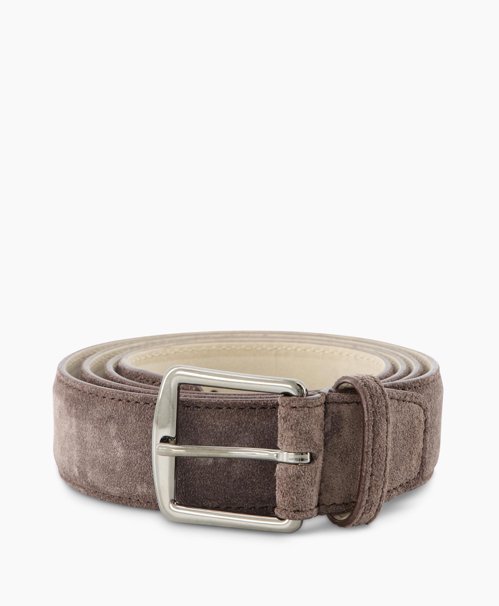 Aurelien Riem Suede Belt Grijs