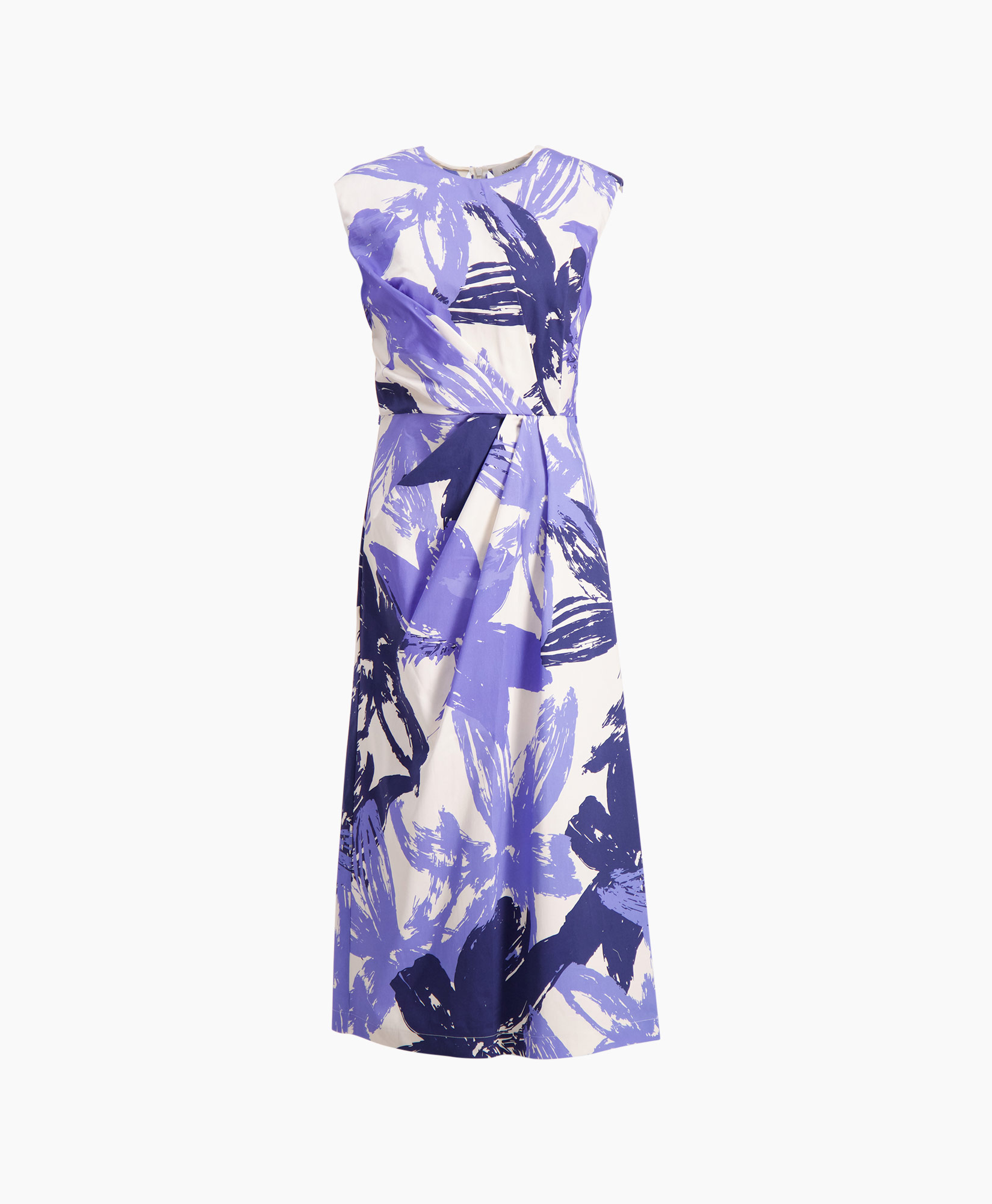 Liviana Conti  Jurk F3su69 Blauw dessin