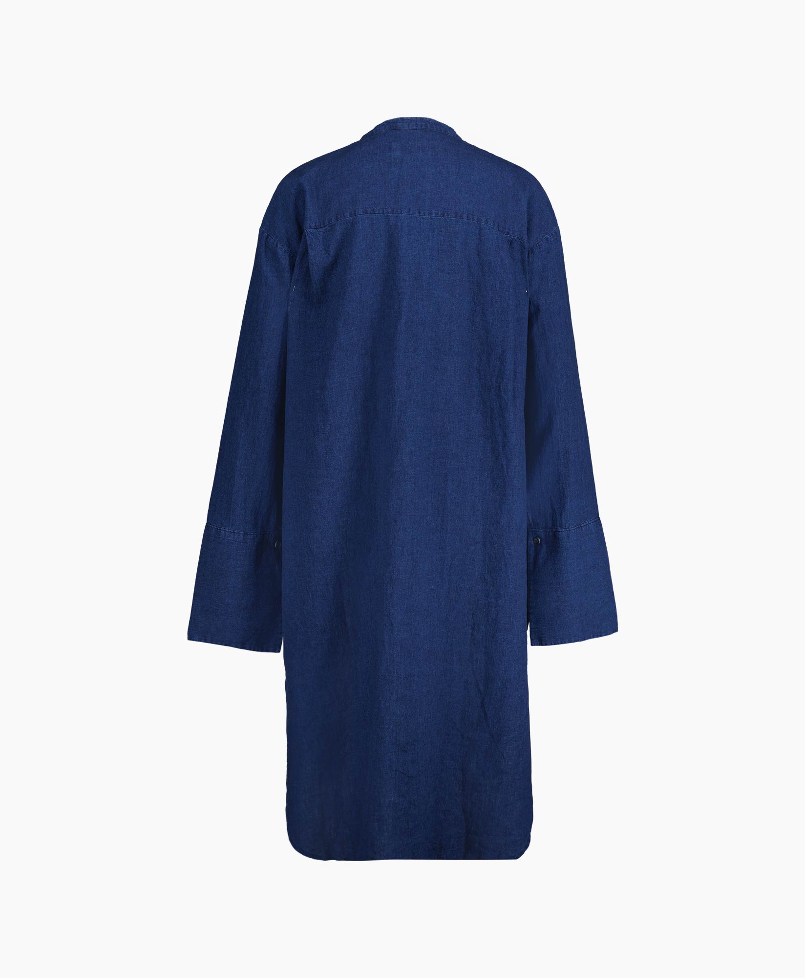 Closed Blouse Gathered Top Blauw