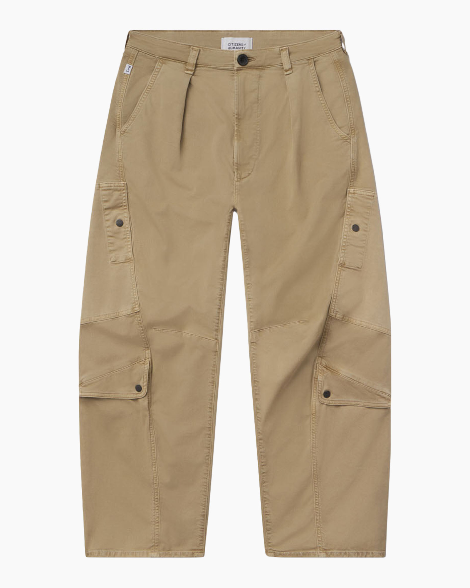 kruippant, twill, beige, kniebeperkte, meerdere zakken