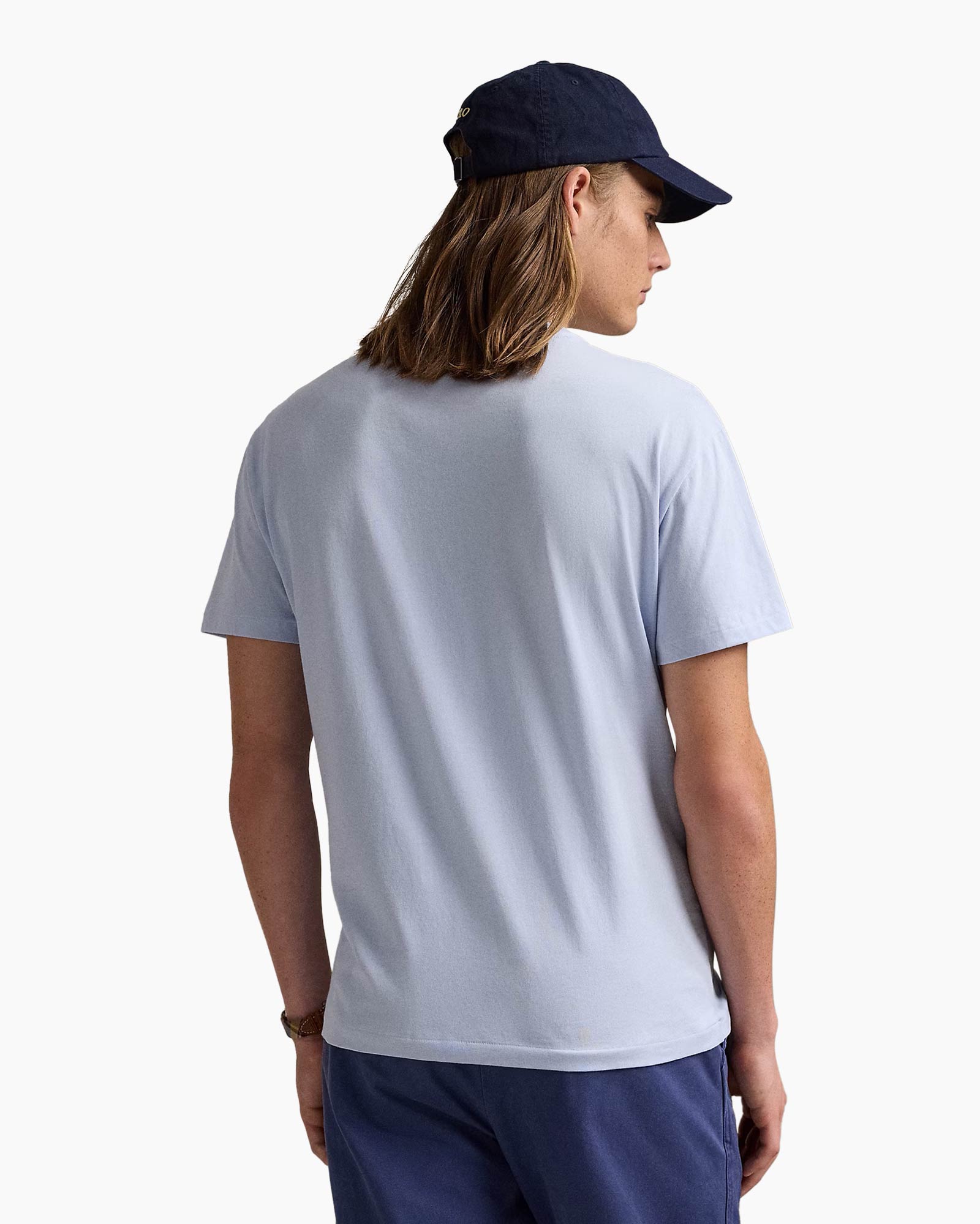T-shirt Korte Mouw Jersey Sscncmslm2 Licht Blauw