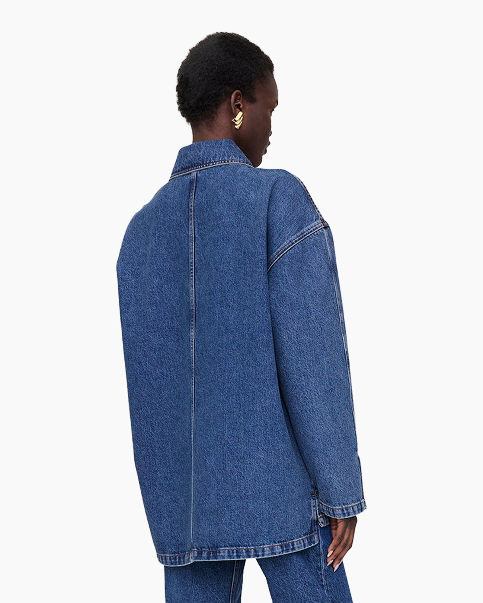 Spijkerjas Luca Blauw