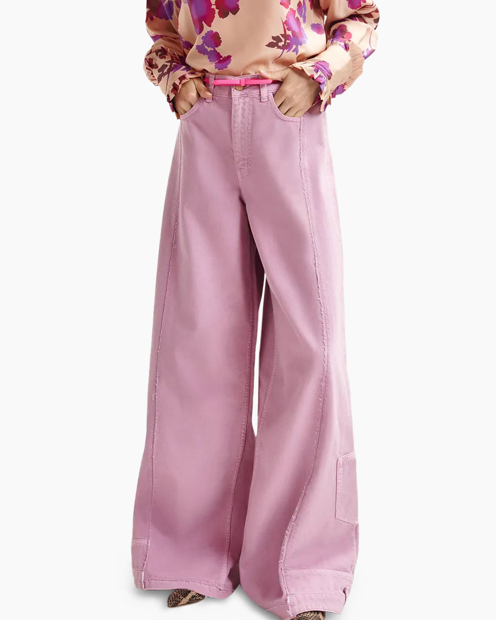 Jeans Helpless Roze