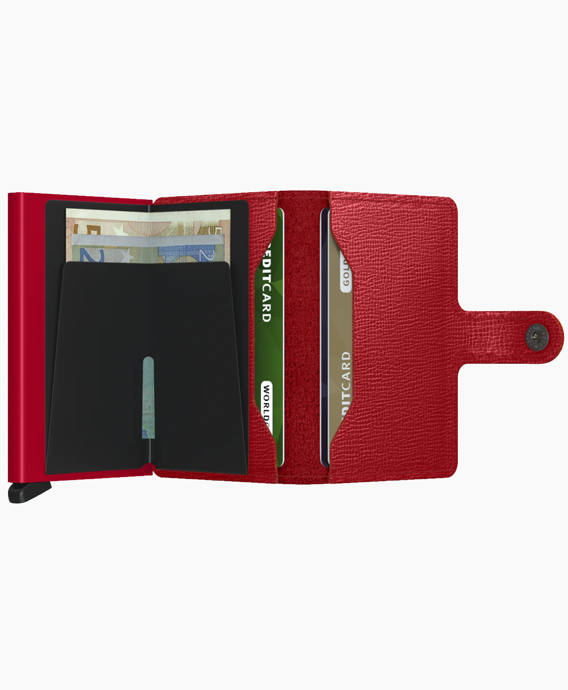 Secrid Diversen Miniwallet Crisple Lipstick Rood