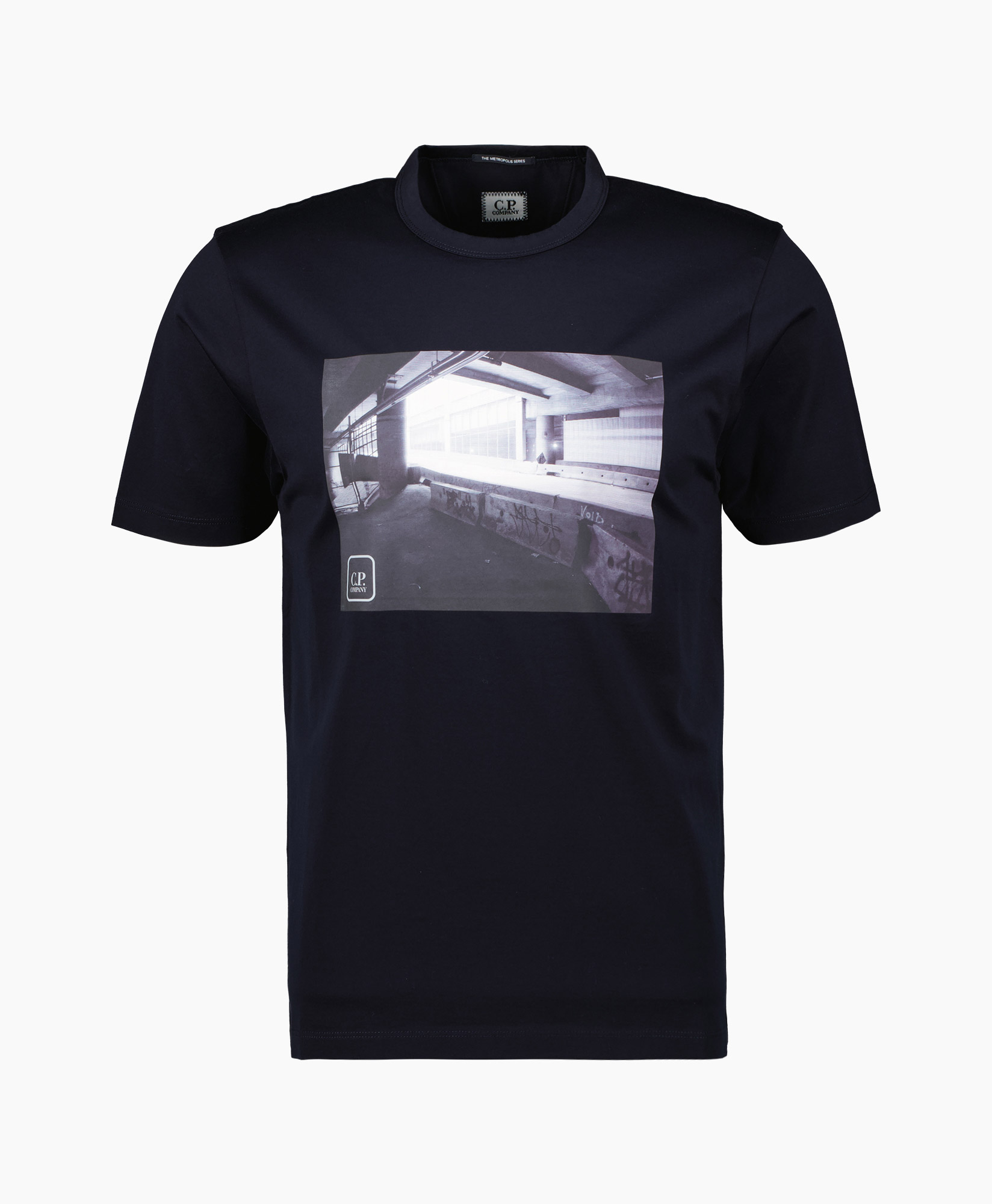Cp Company T-shirt 14cmts204a-006370 Zwart