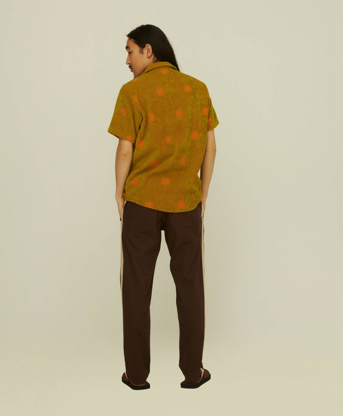 Oas Overshirt Sunny Forest Cuba Terry Print + 2 Kleurig