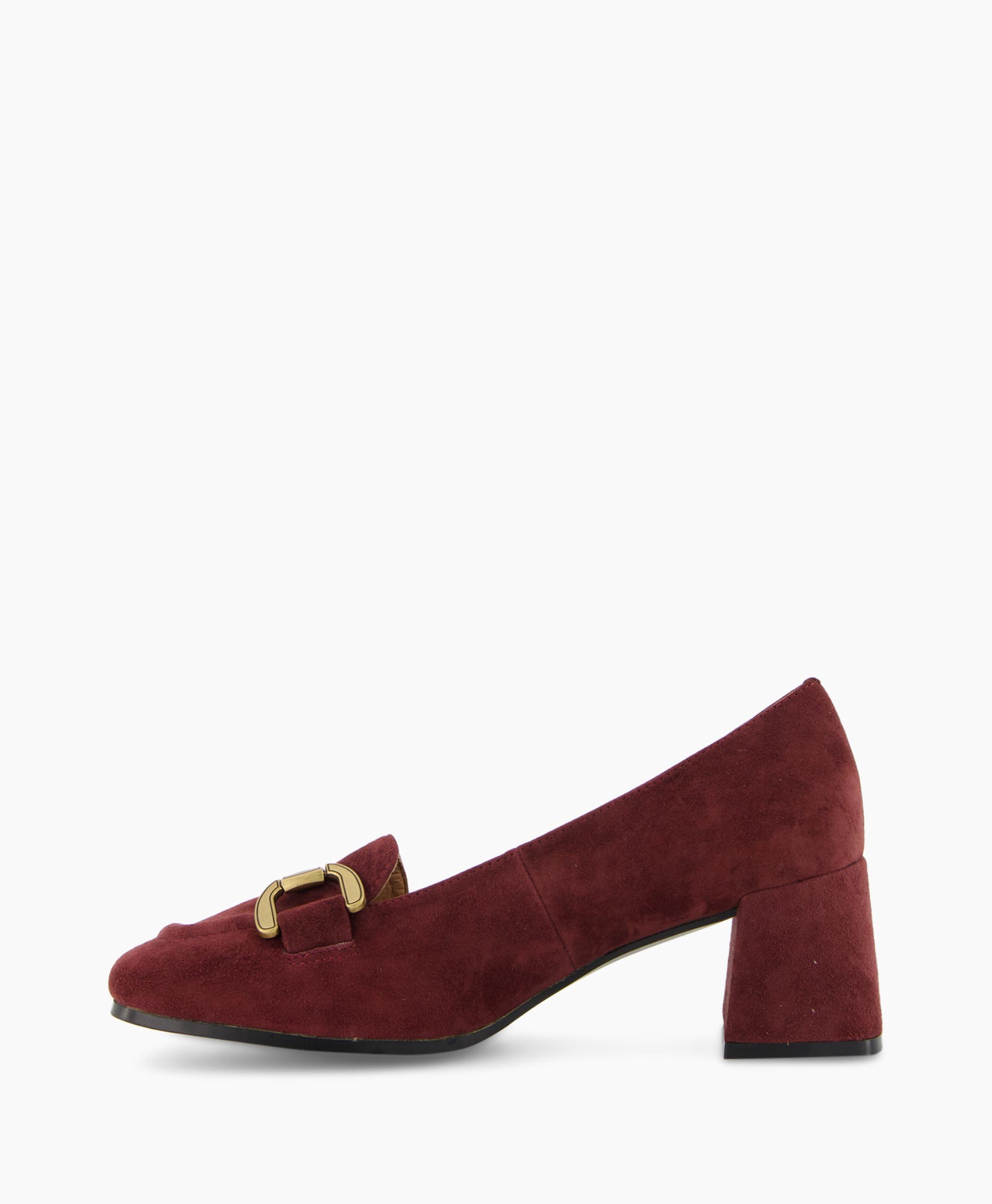Pump Kid Suede Bordeaux
