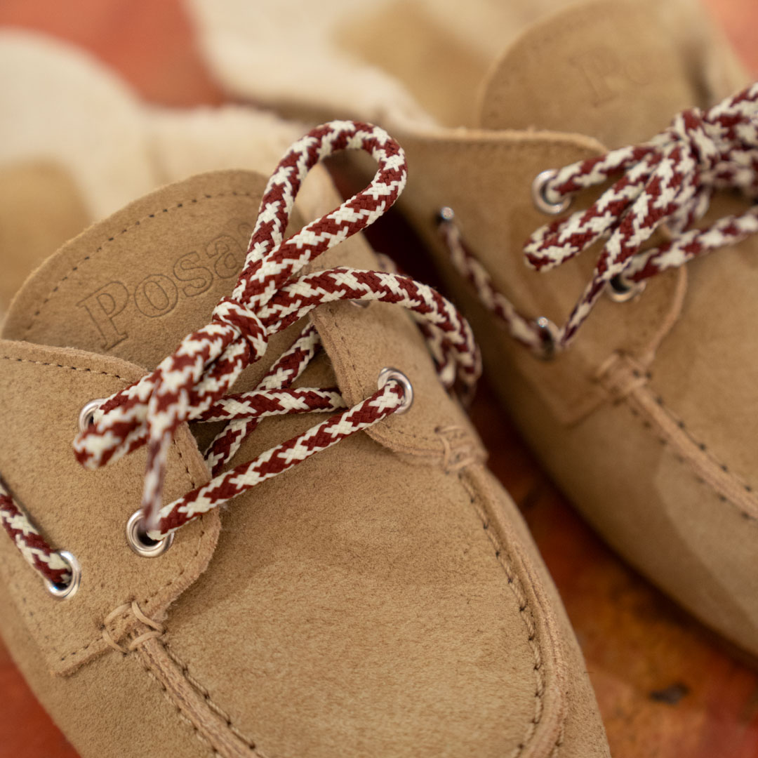 schoenen, laars, veters, suede, beige