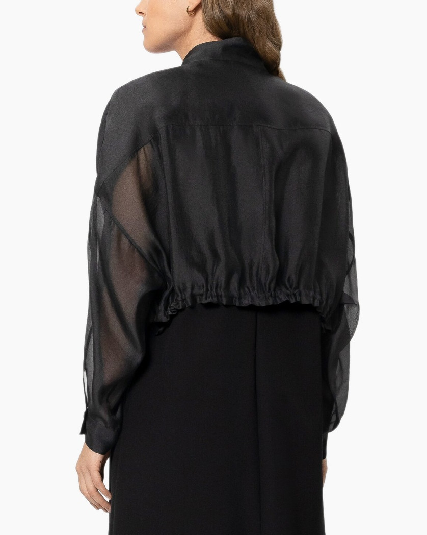 Blouse 238647/3796-0 Zwart dessin