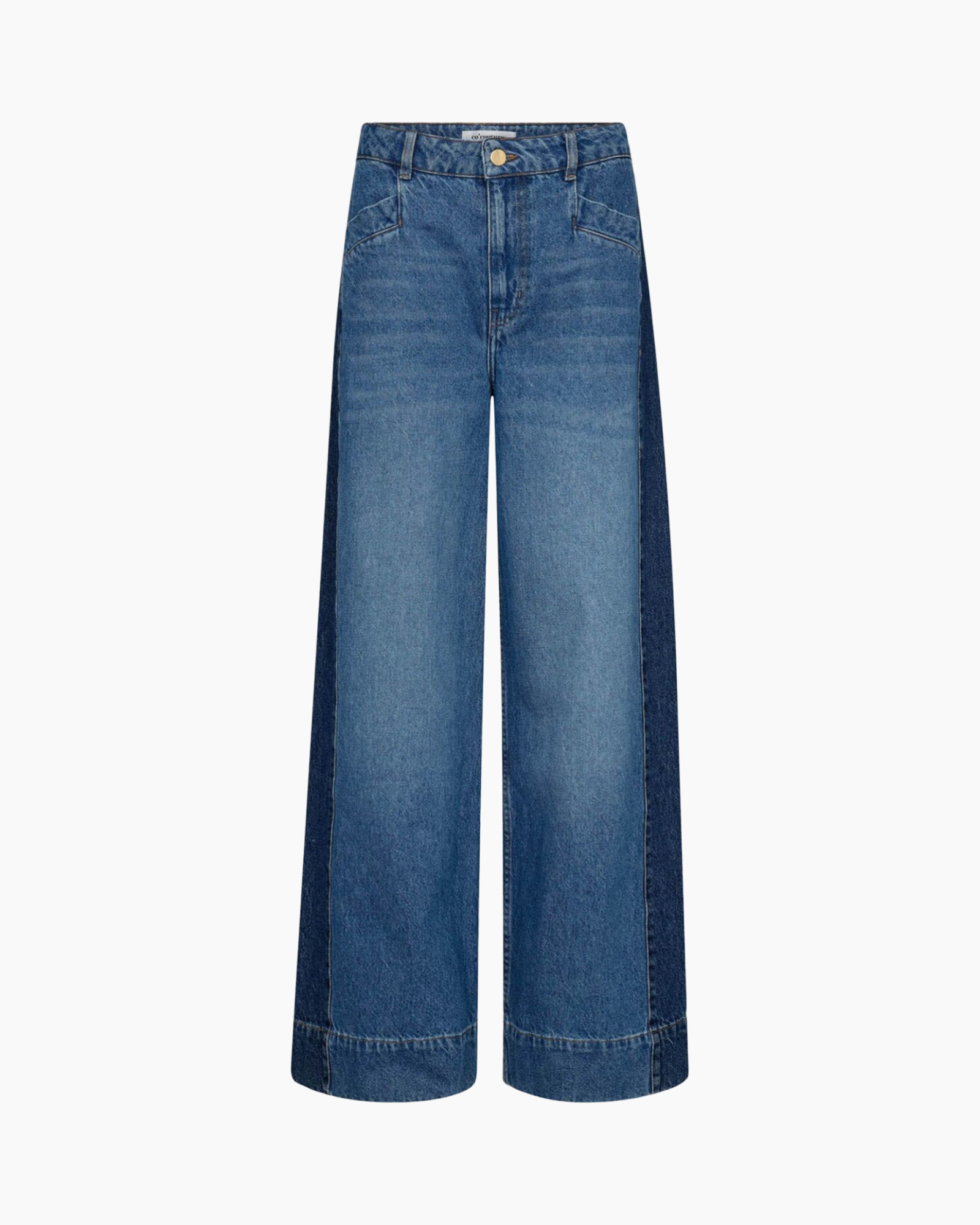 Jeans Bilbao Wide Leg midden blauw