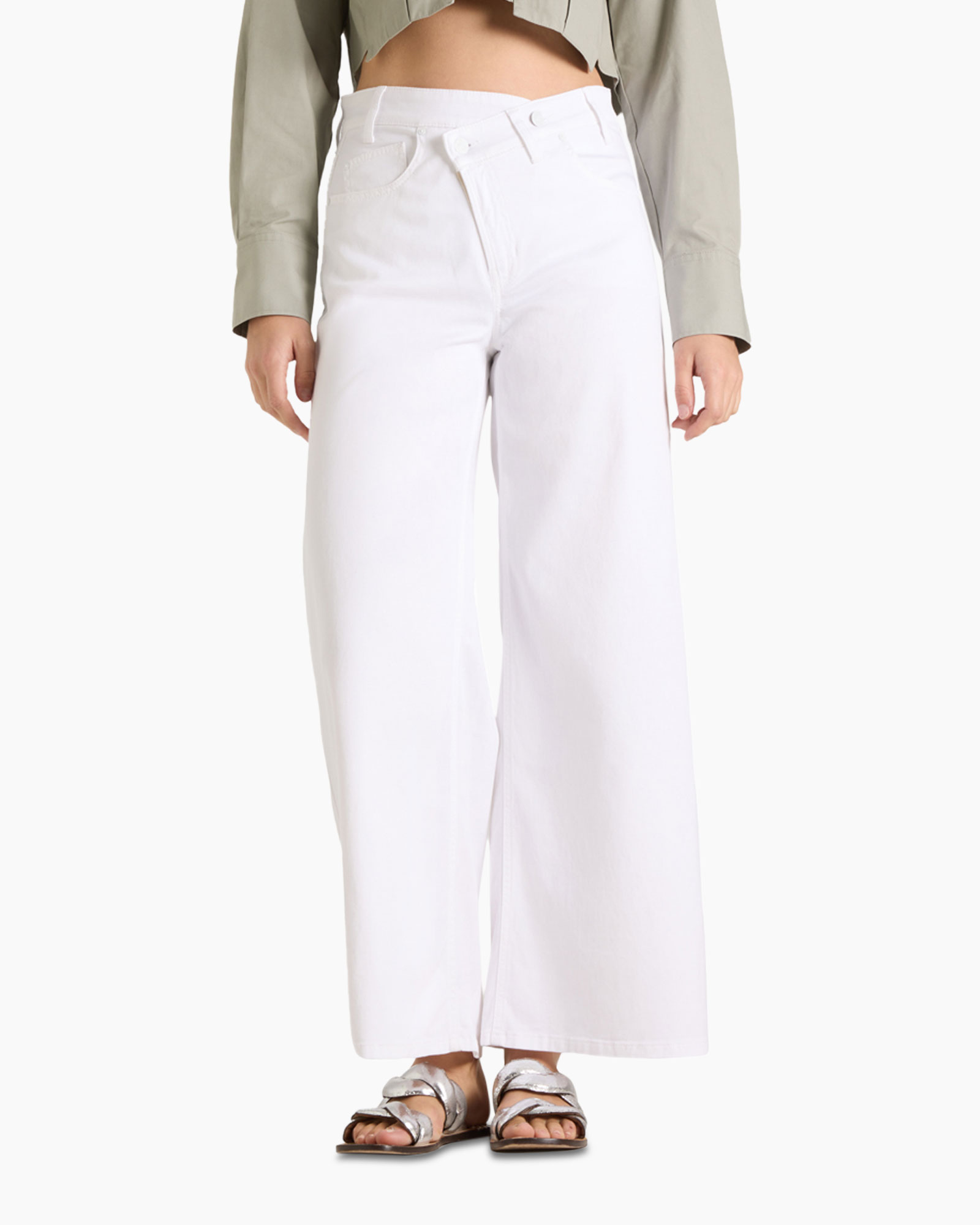 witte broeken, wijd uitlopende broek, hoge taille, linnenmix, zomer broek